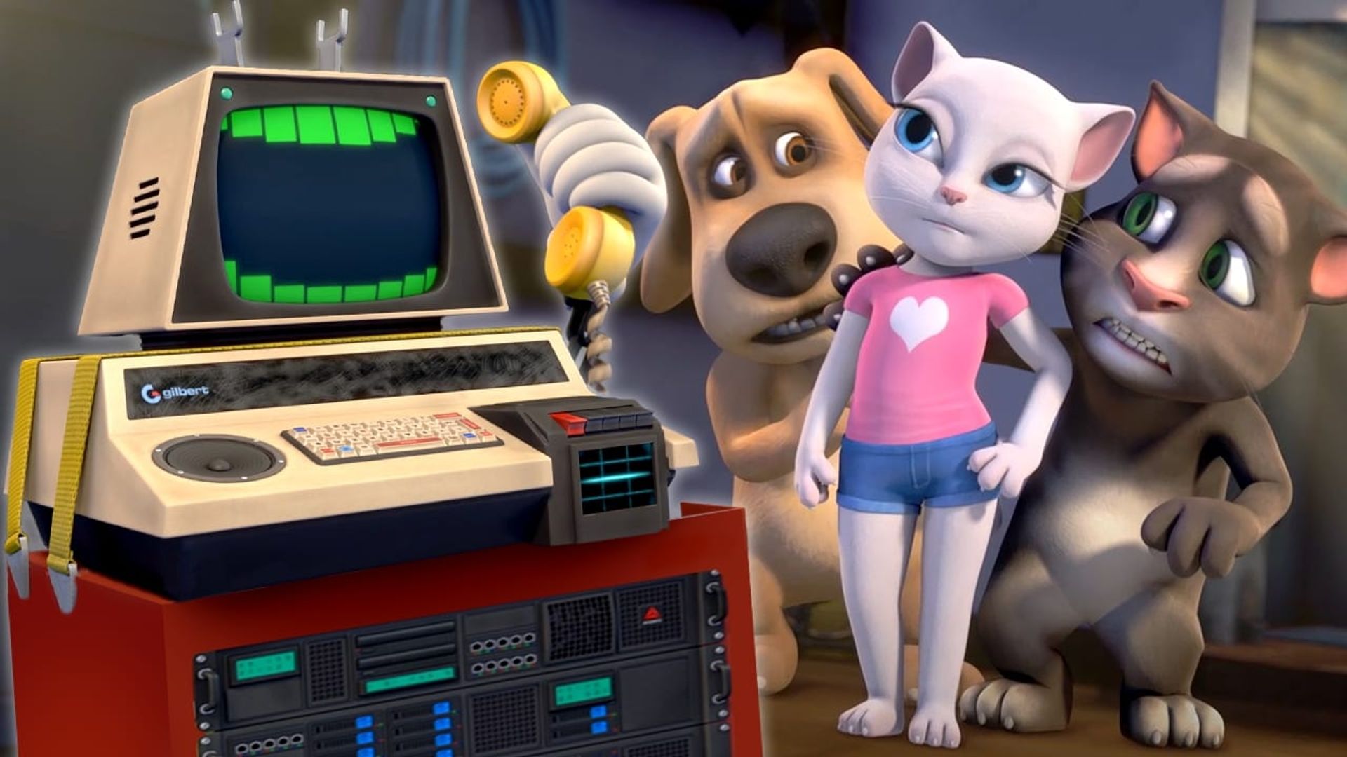 Talking Tom and Friends background