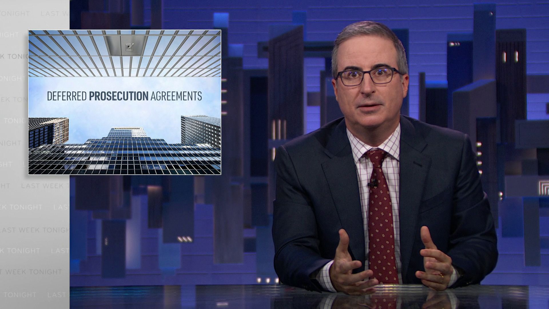 Last Week Tonight with John Oliver background