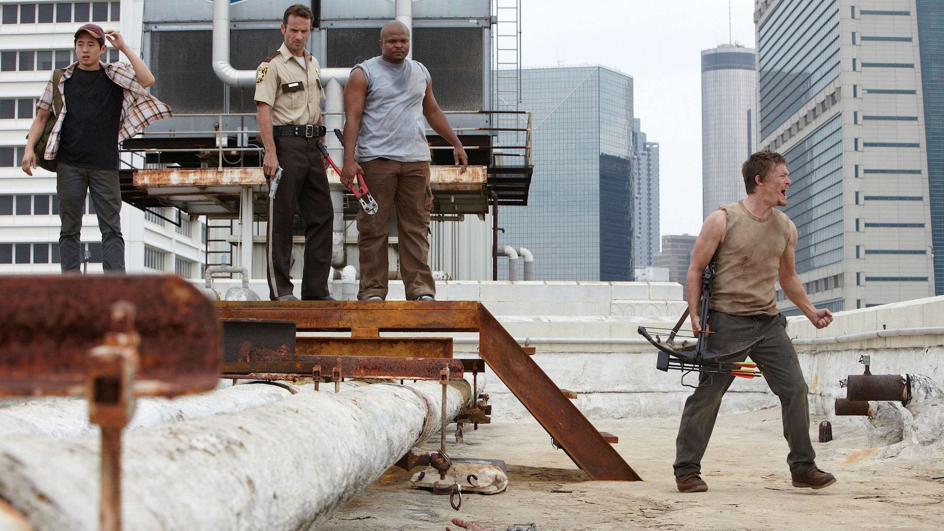 The Walking Dead background