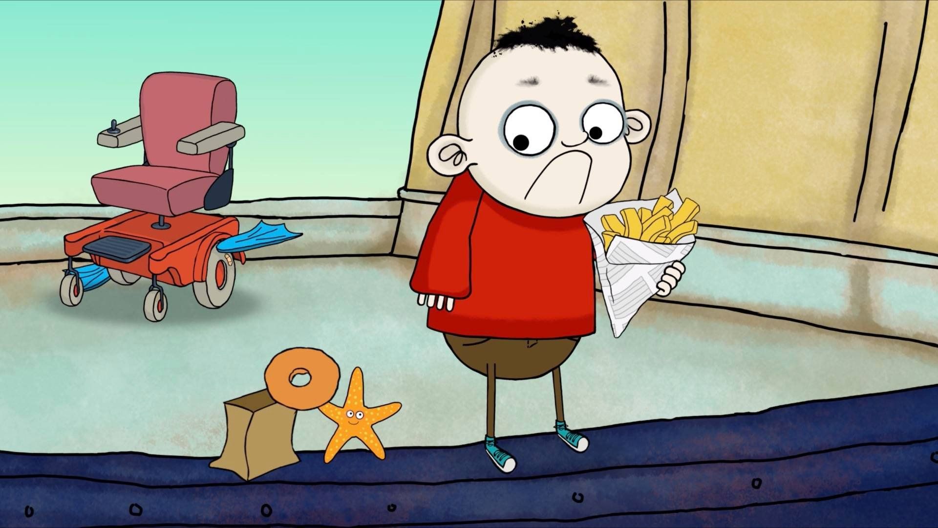 The Rubbish World of Dave Spud background