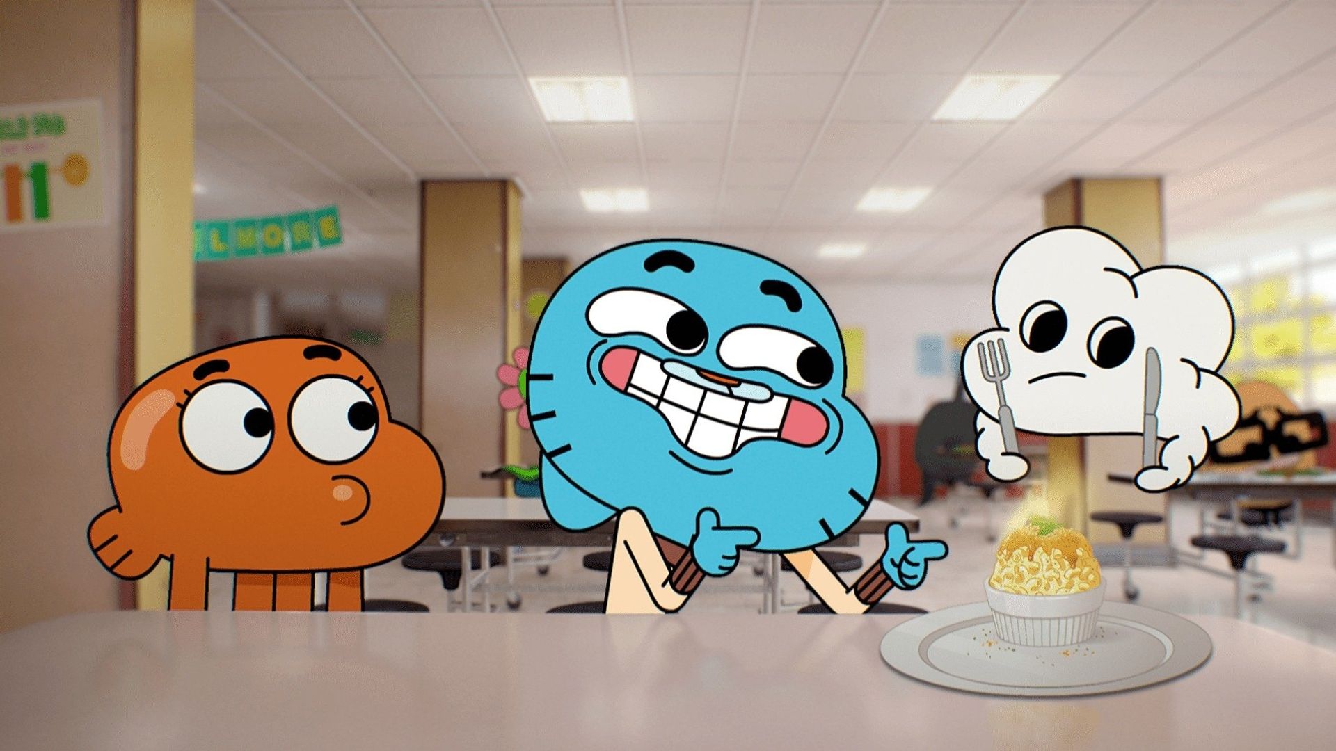 The Amazing World of Gumball background