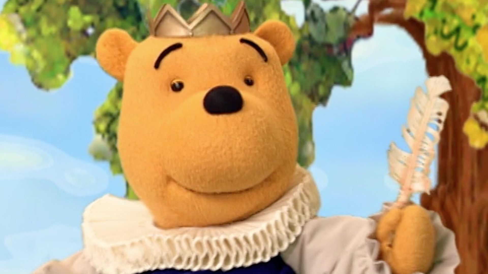 The Book of Pooh background
