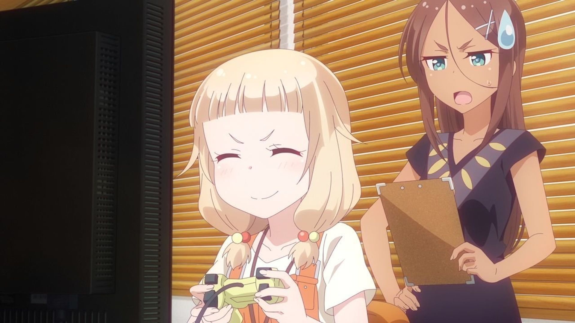 New Game! background