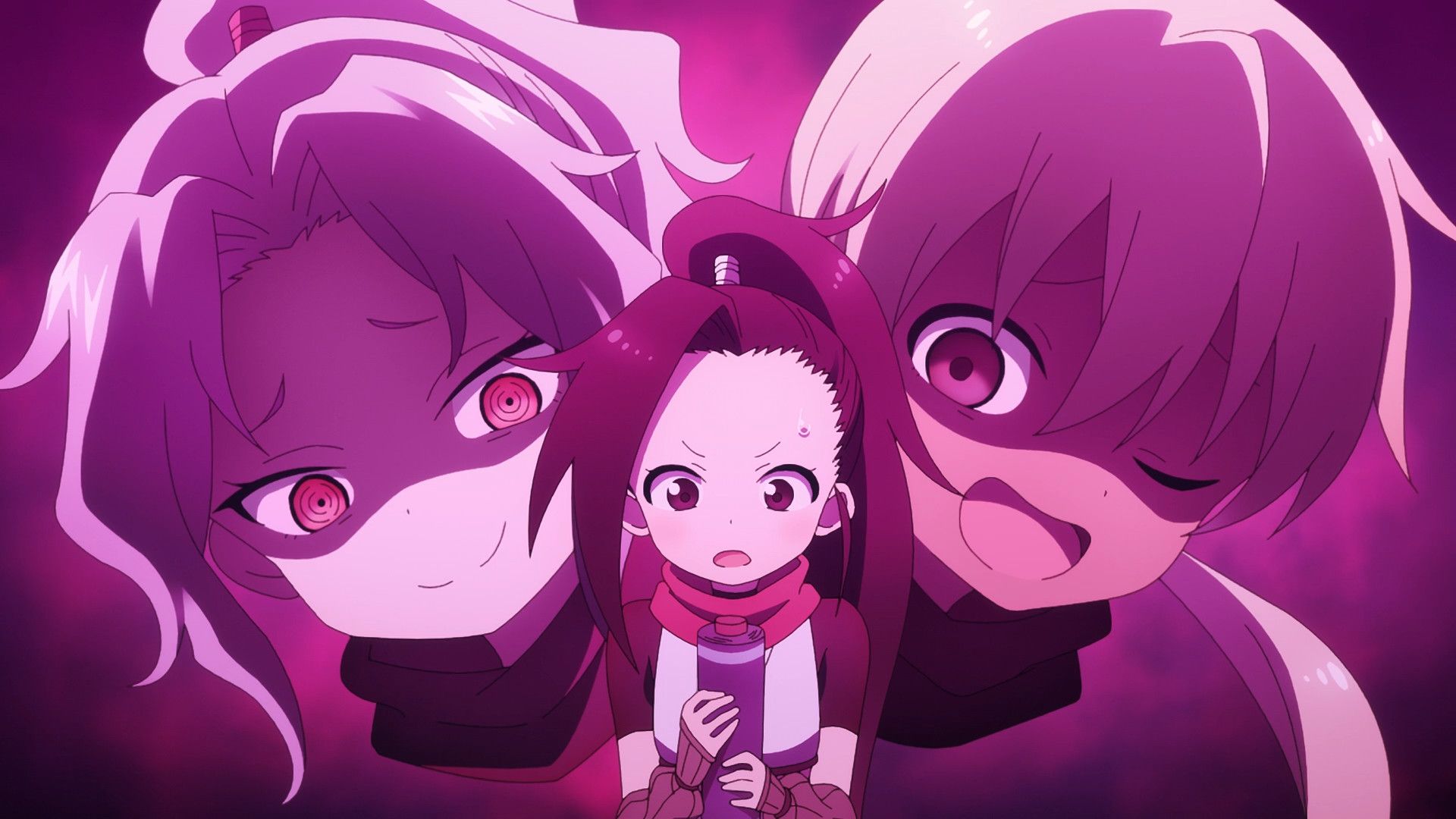 Kunoichi Tsubaki no mune no uchi background