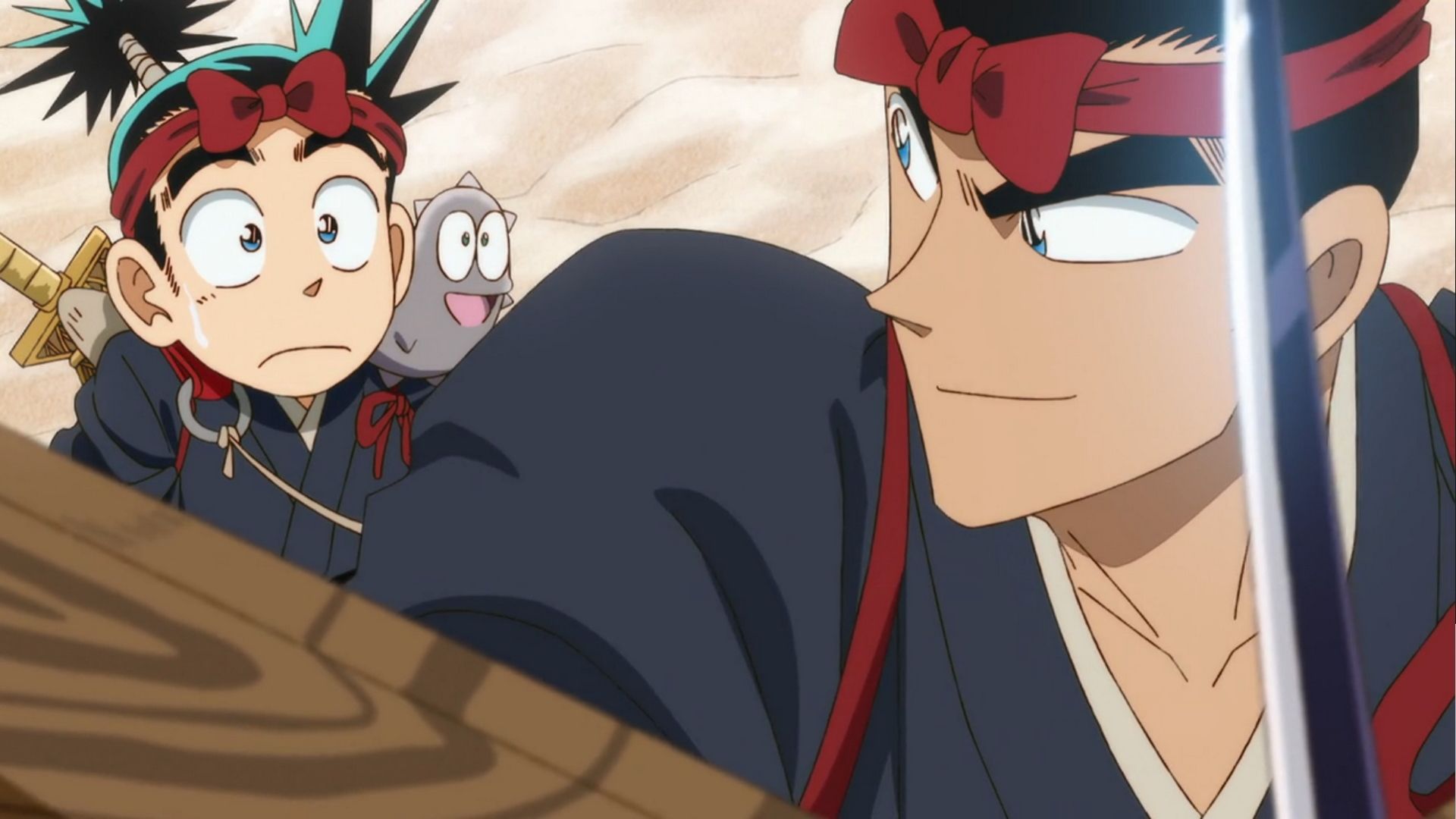 YAIBA: Samurai Legend background