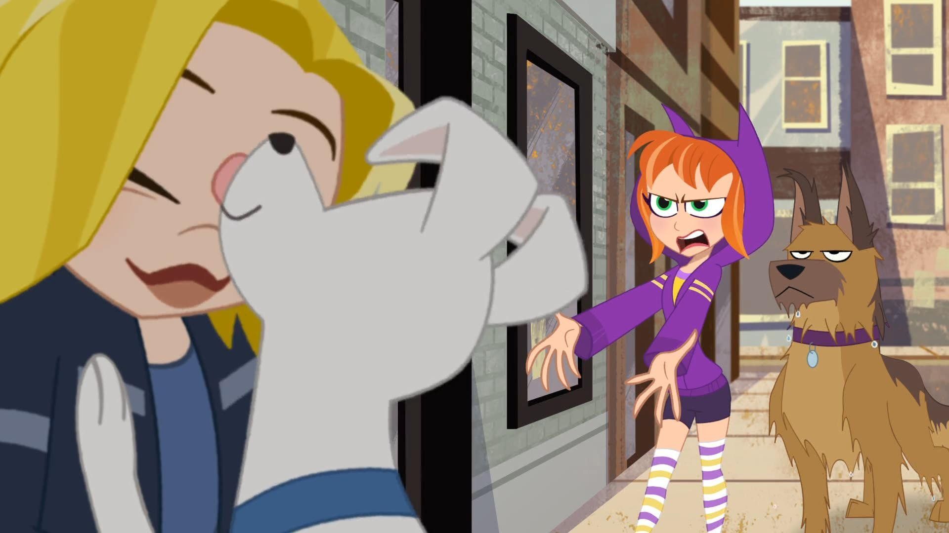 DC Super Hero Girls background