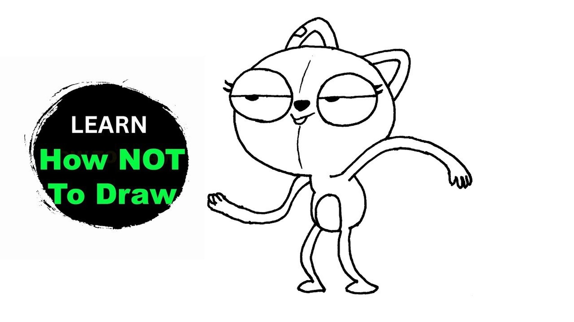 Disney How NOT to Draw background