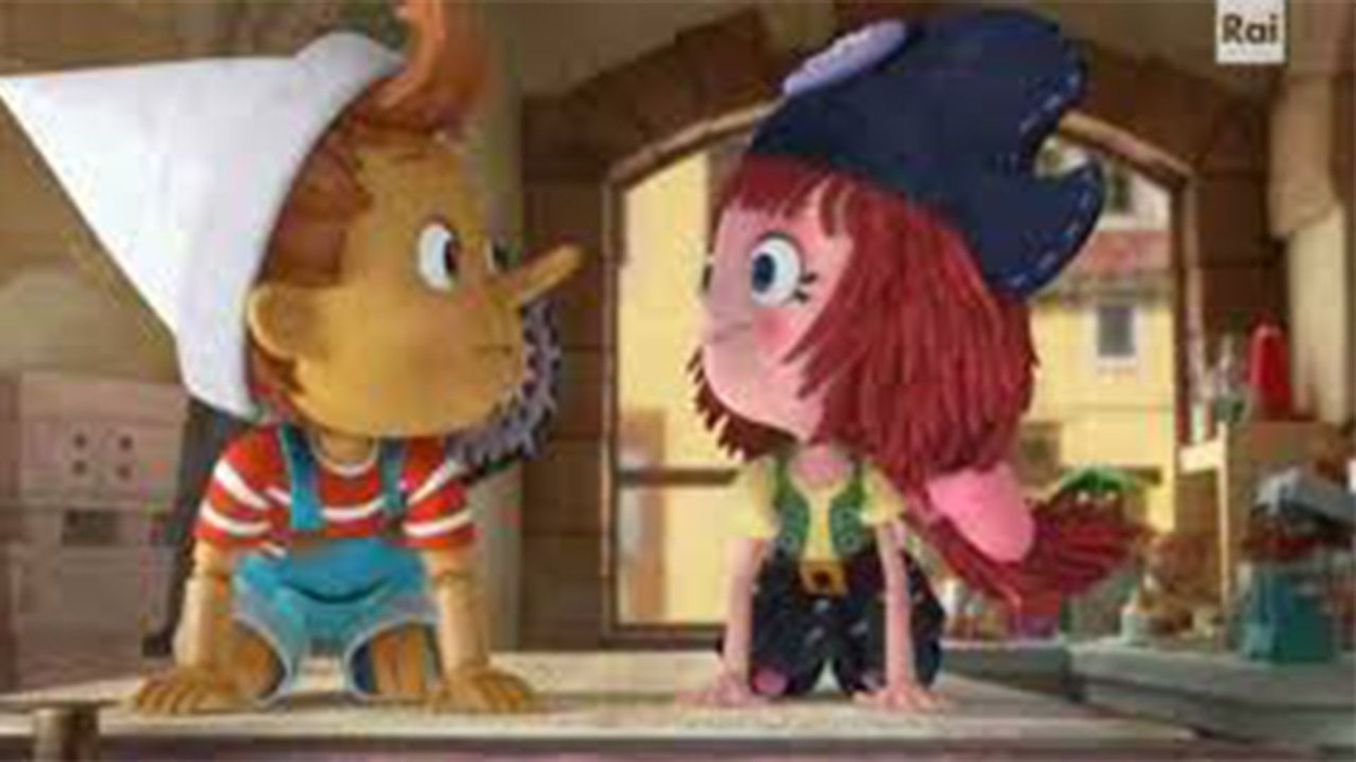 Pinocchio and Friends background