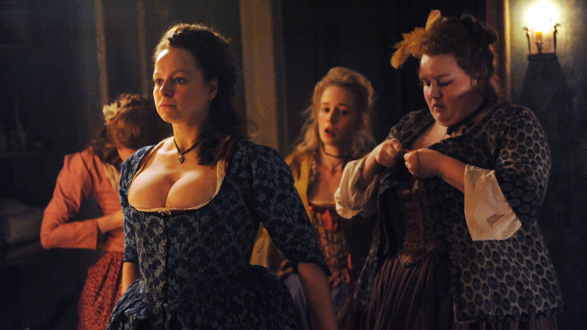 Harlots background