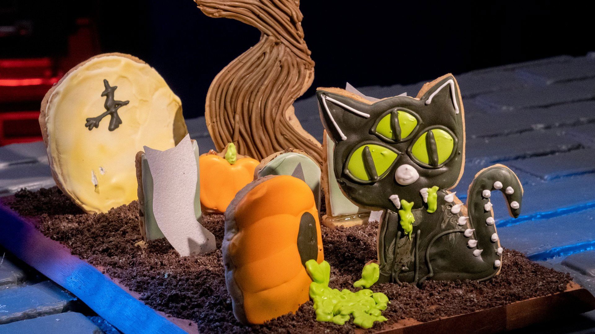 Halloween Cookie Challenge background