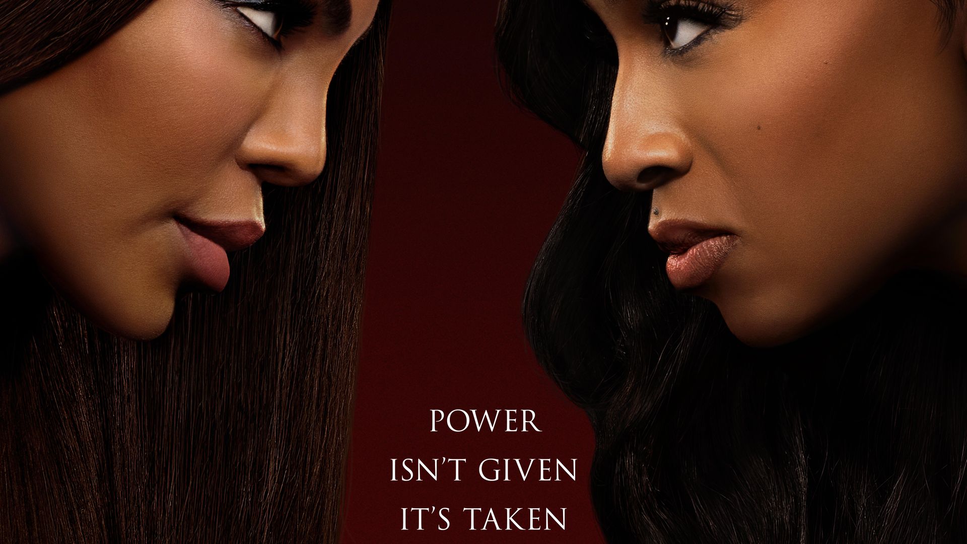 Beauty in Black background