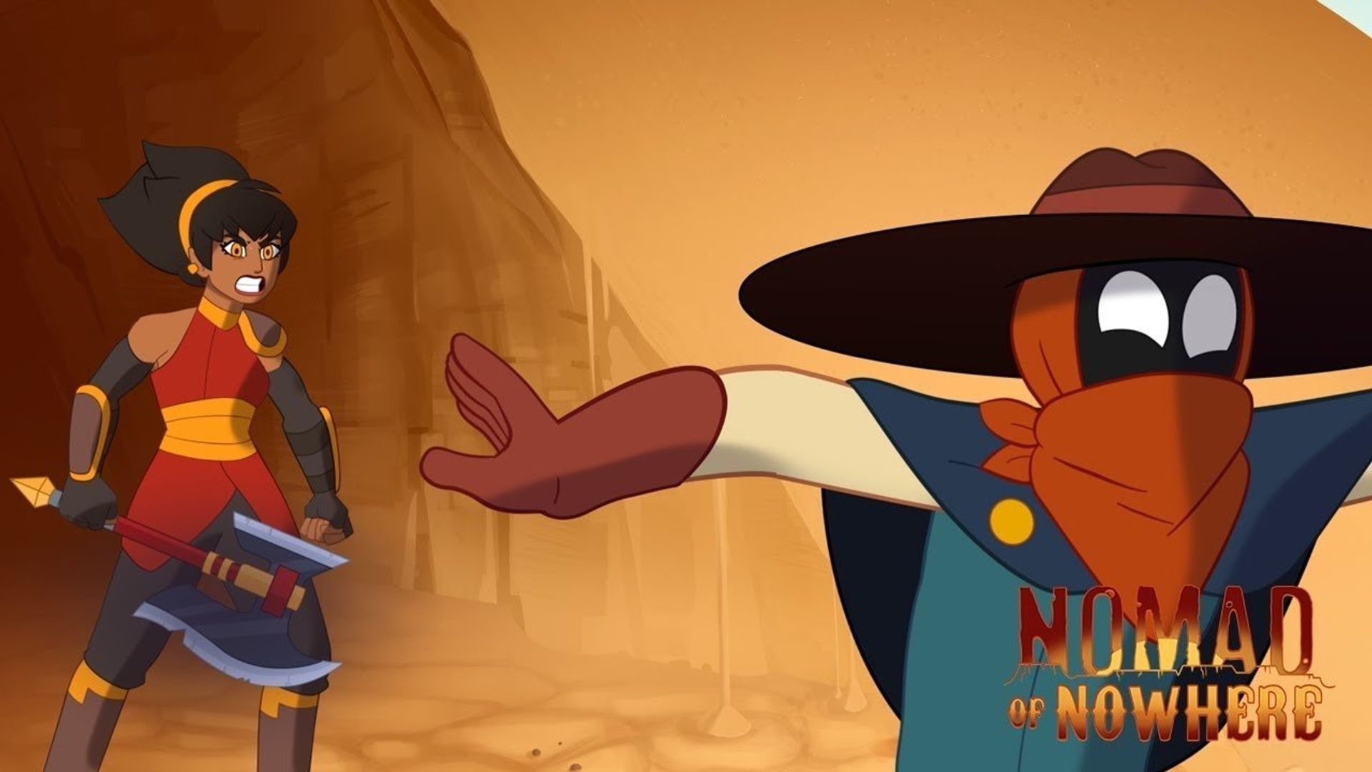 Nomad of Nowhere background