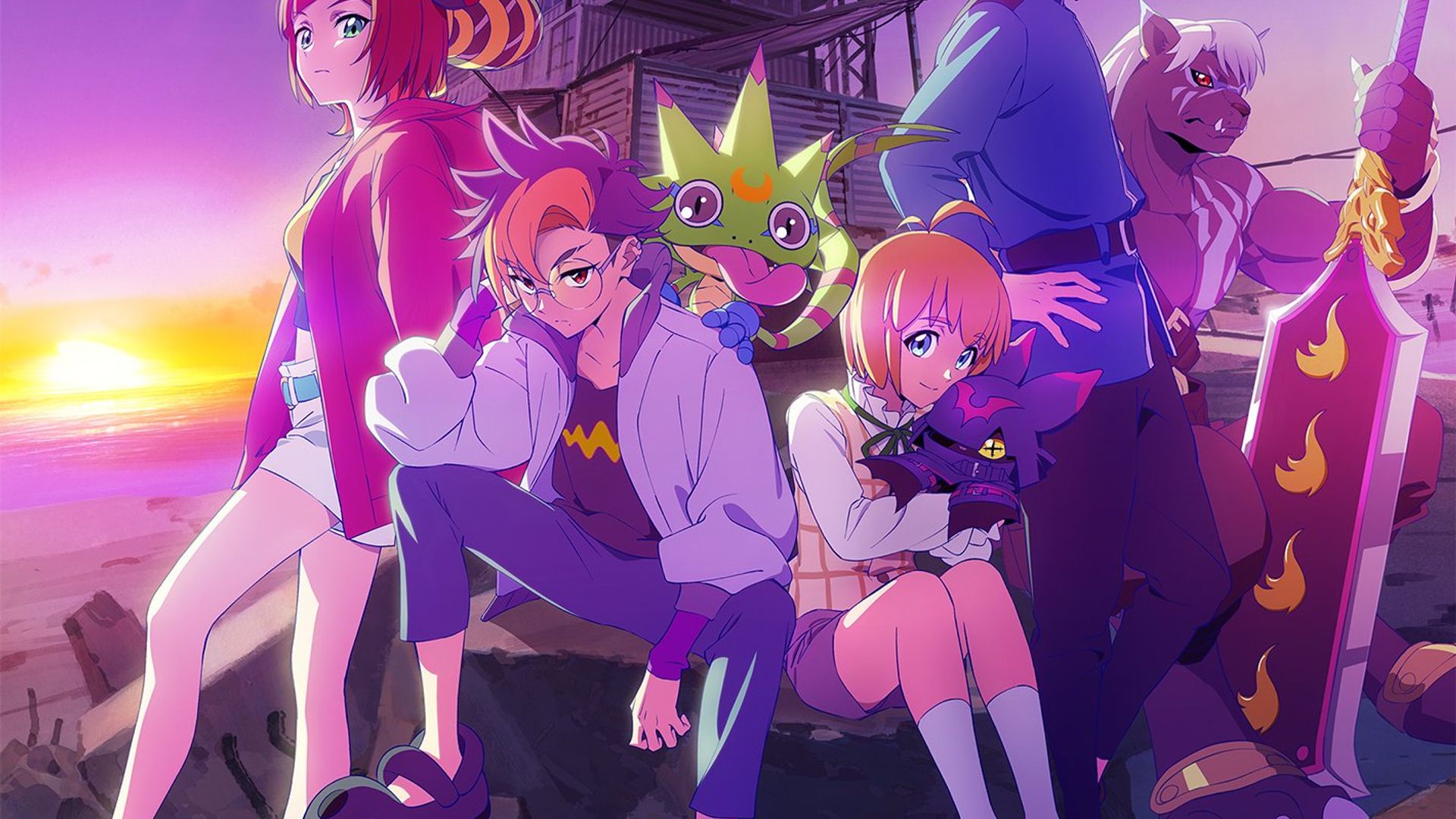 Digimon Beatbreak background