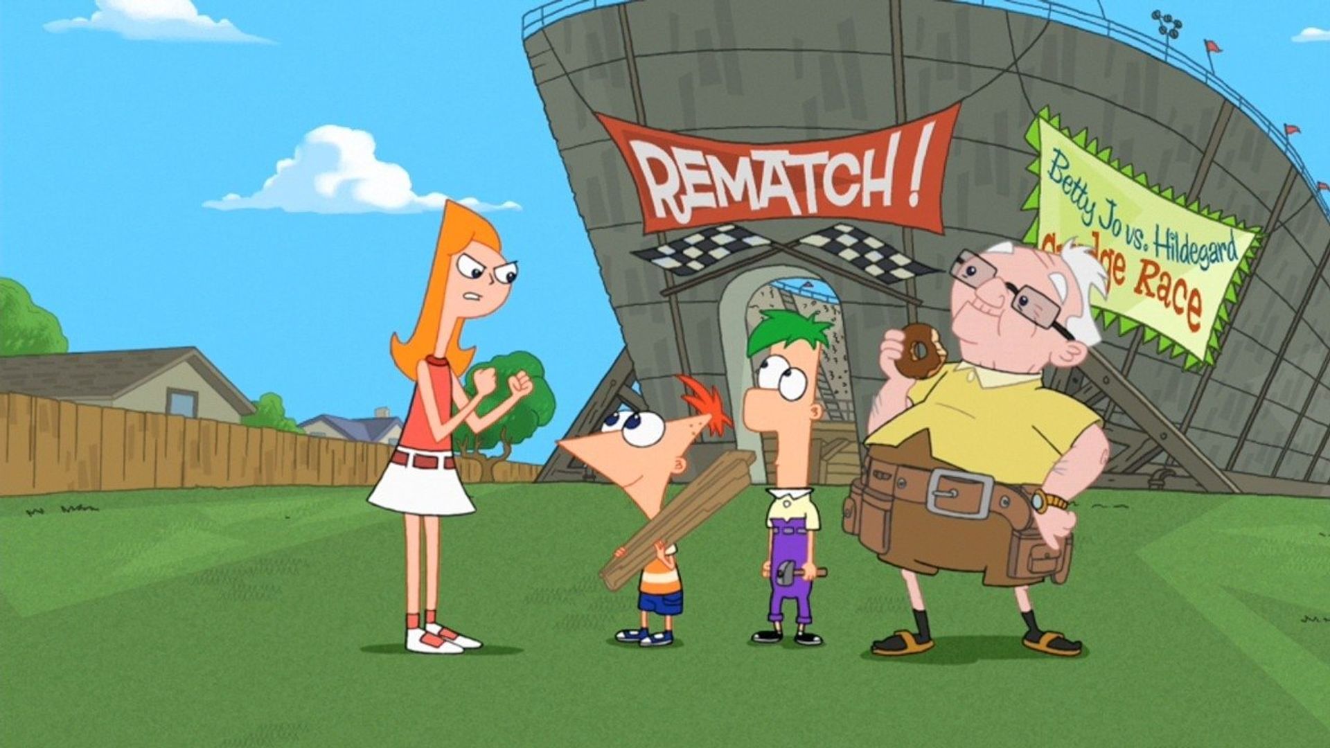 Phineas and Ferb background