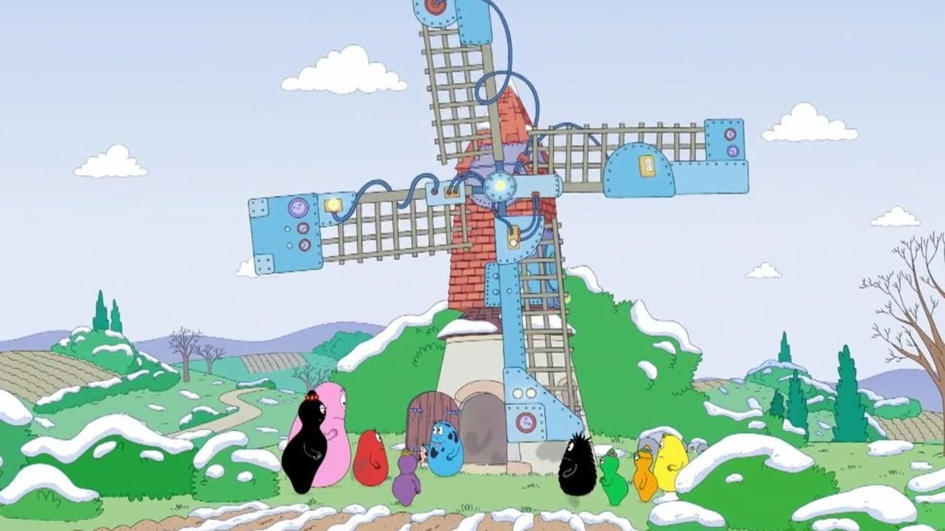 Barbapapa - One Big Happy Family background