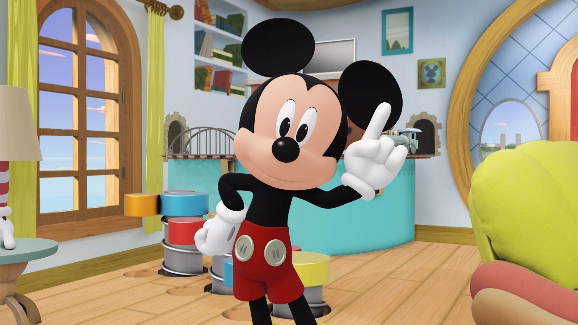 Me & Mickey background