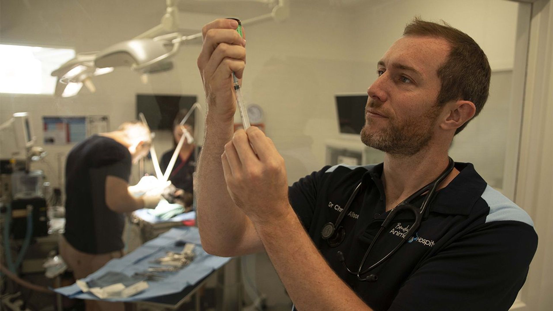 Scottish Vets Down Under background