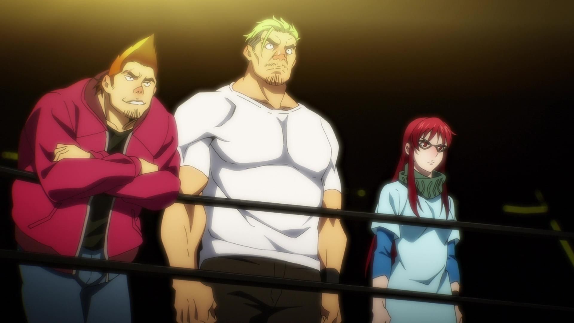 The God of High School background