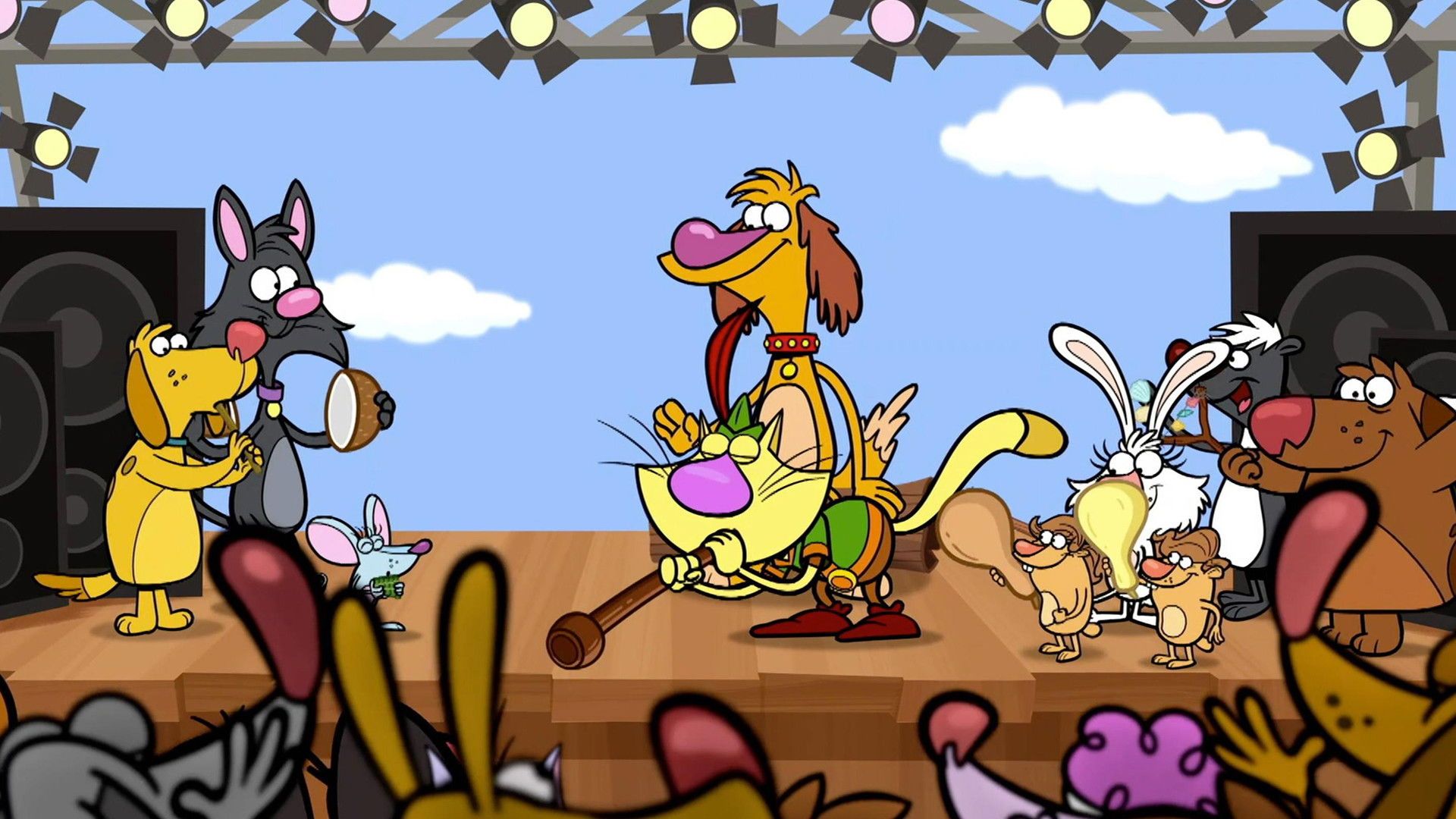 Nature Cat background