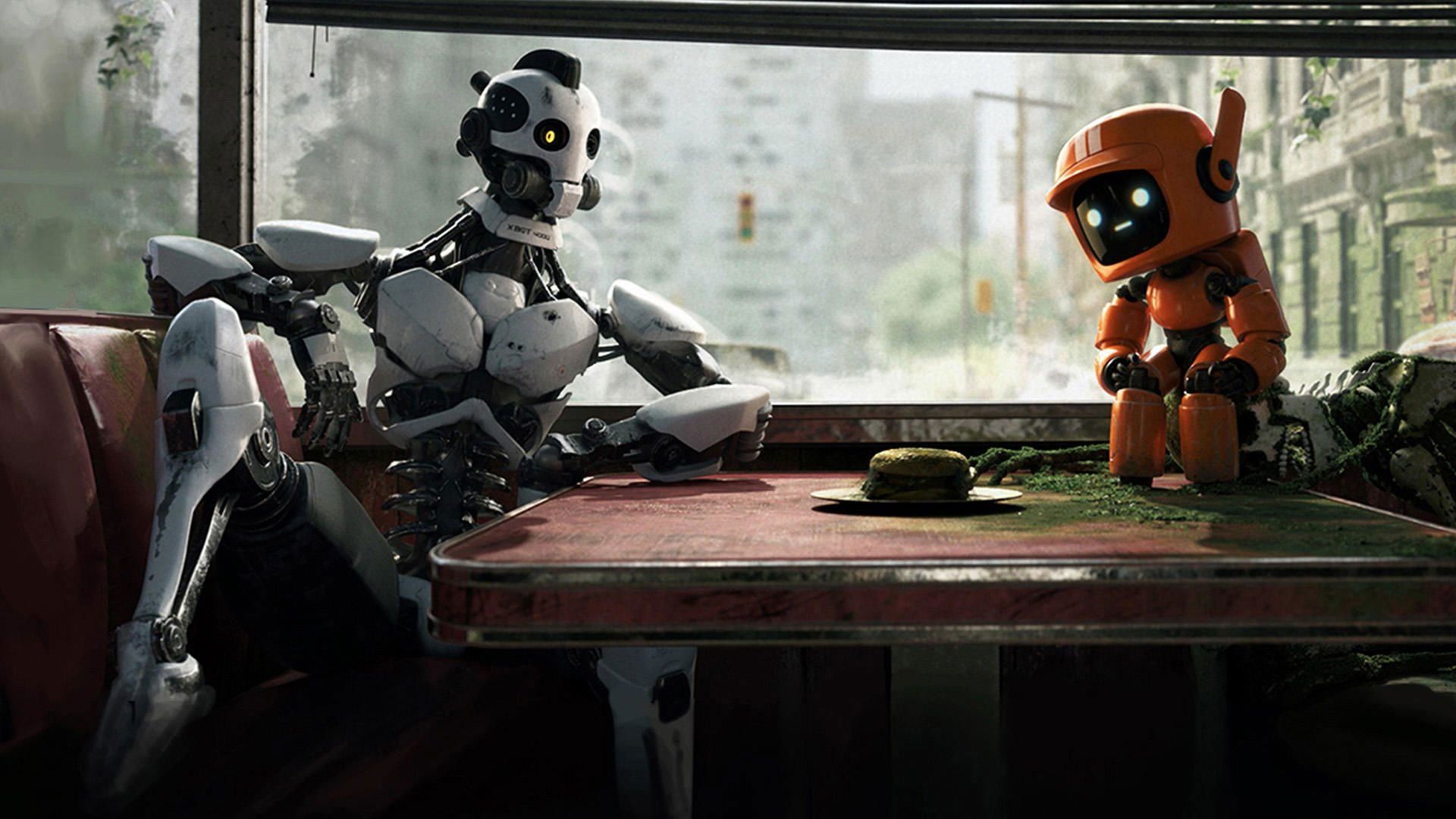 Love, Death & Robots background