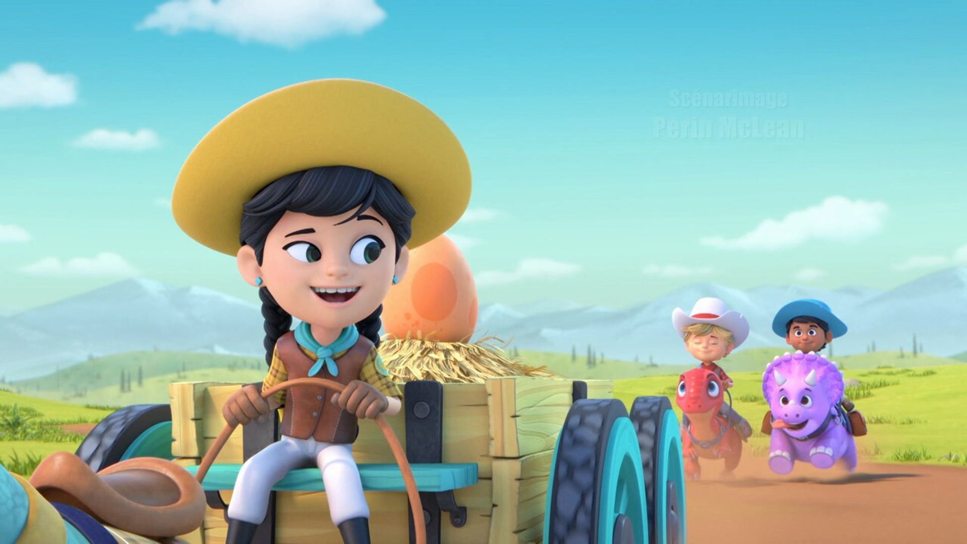 Dino Ranch background