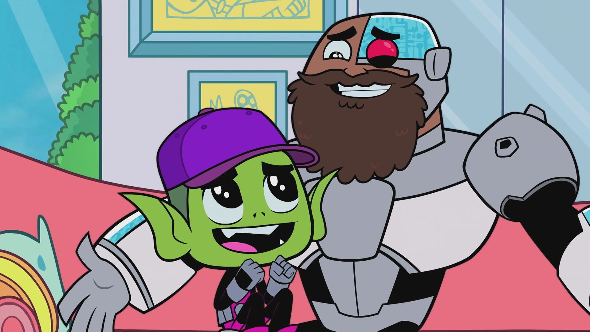 Teen Titans Go! background