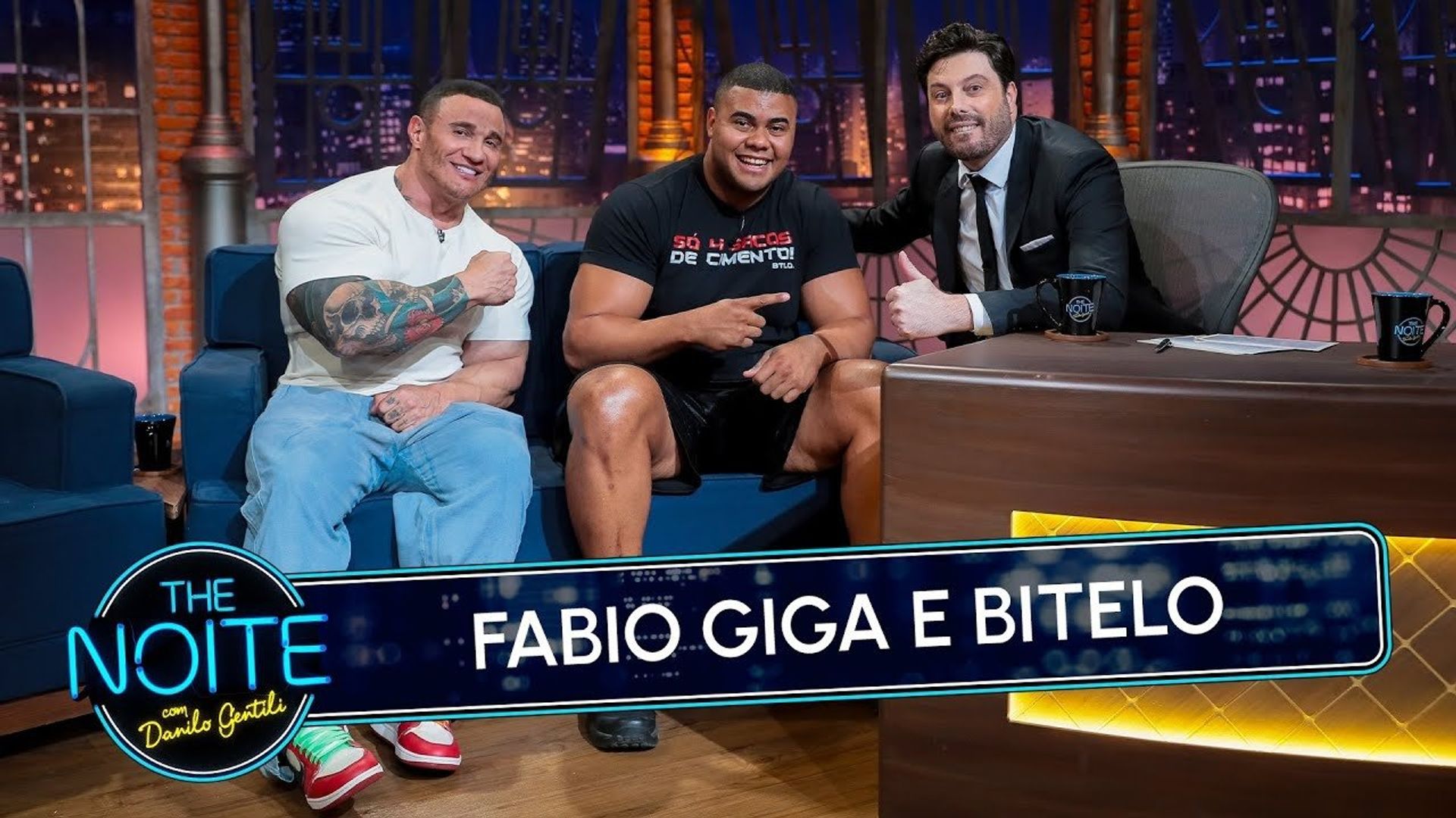 The Noite com Danilo Gentili background