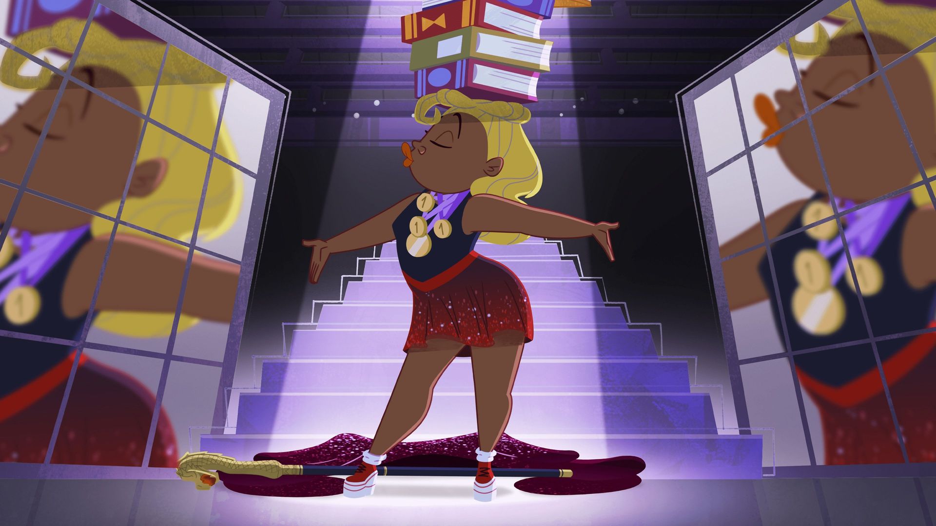The Proud Family: Louder and Prouder background