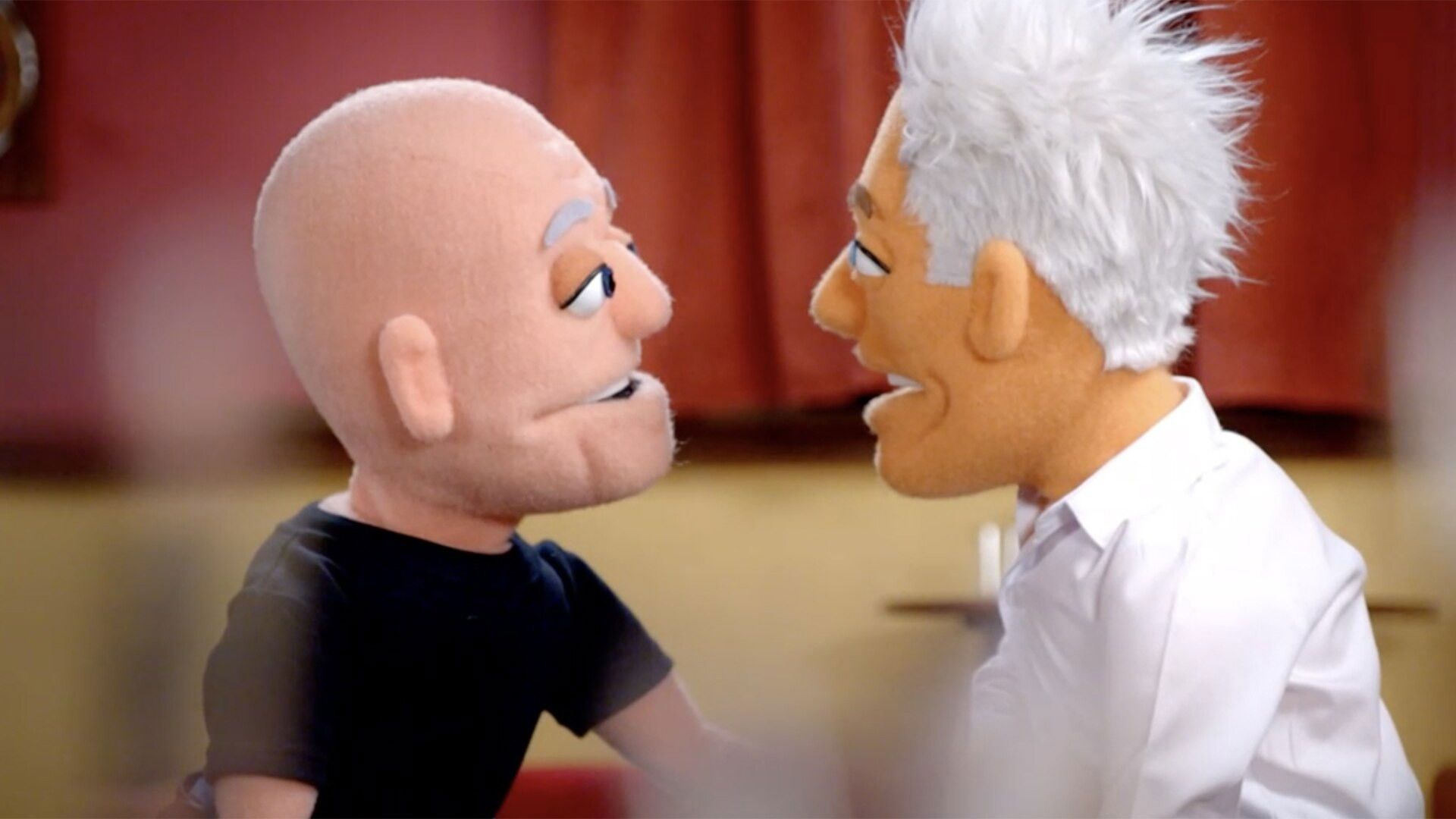 The Really Really Rude Puppet Show background