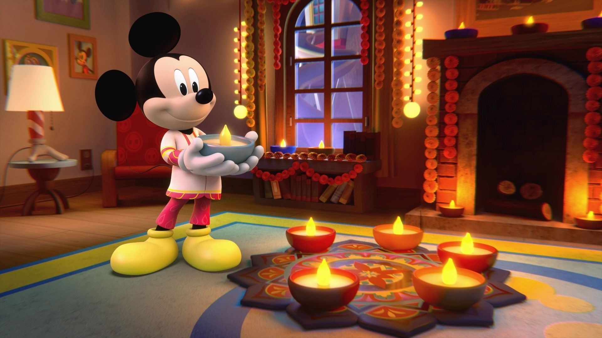 Me & Mickey background