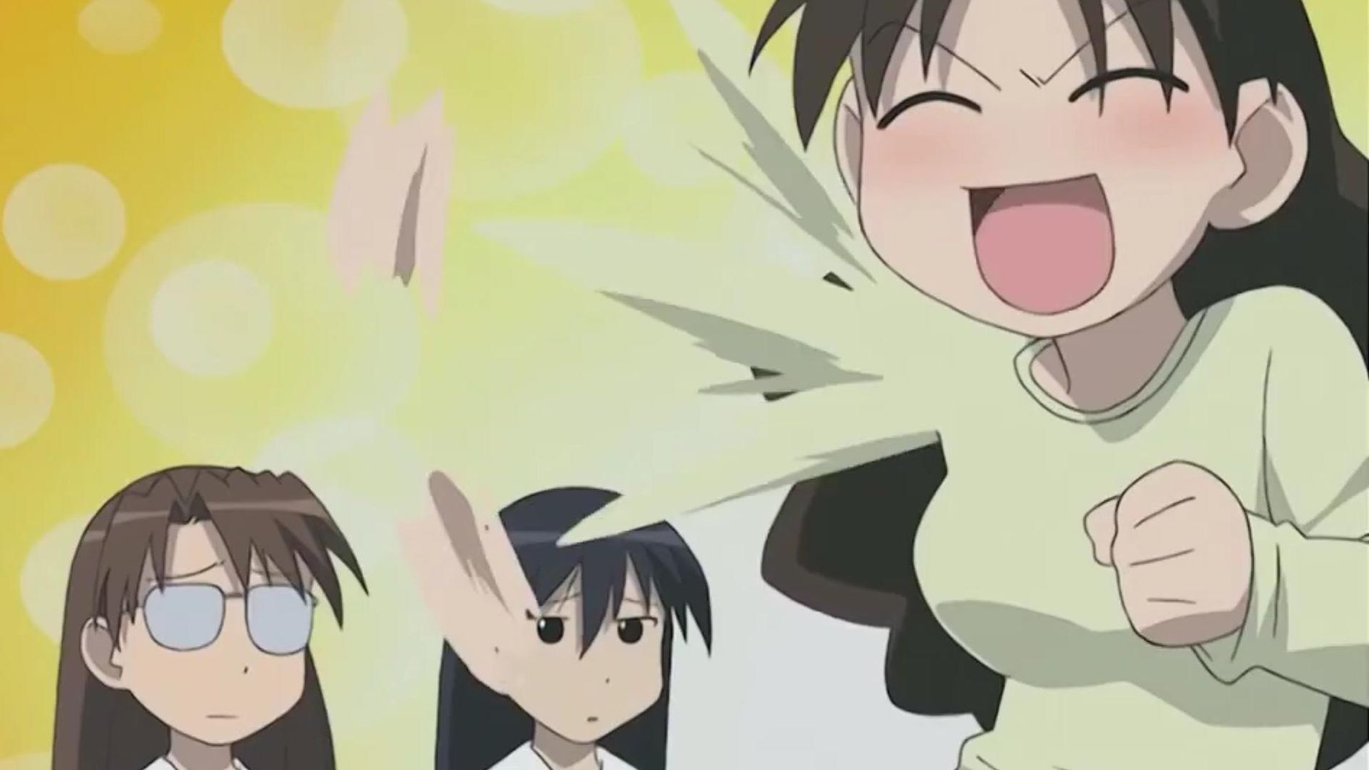 Azumanga Daioh: The Animation background