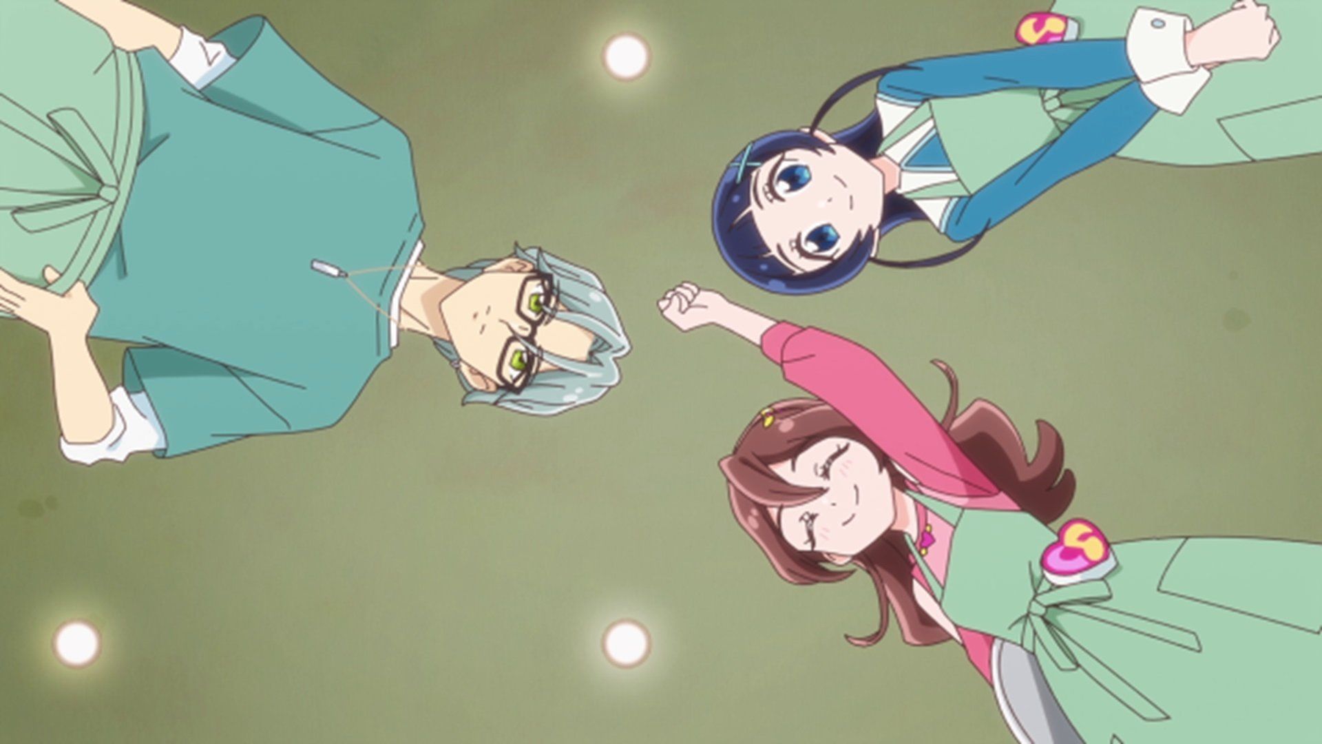 You and Idol Precure background