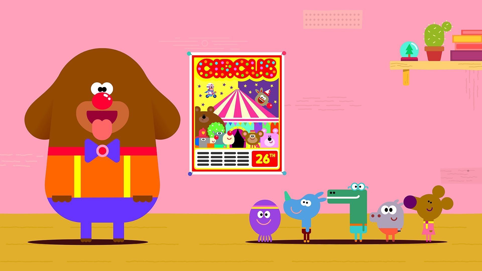 Hey Duggee background