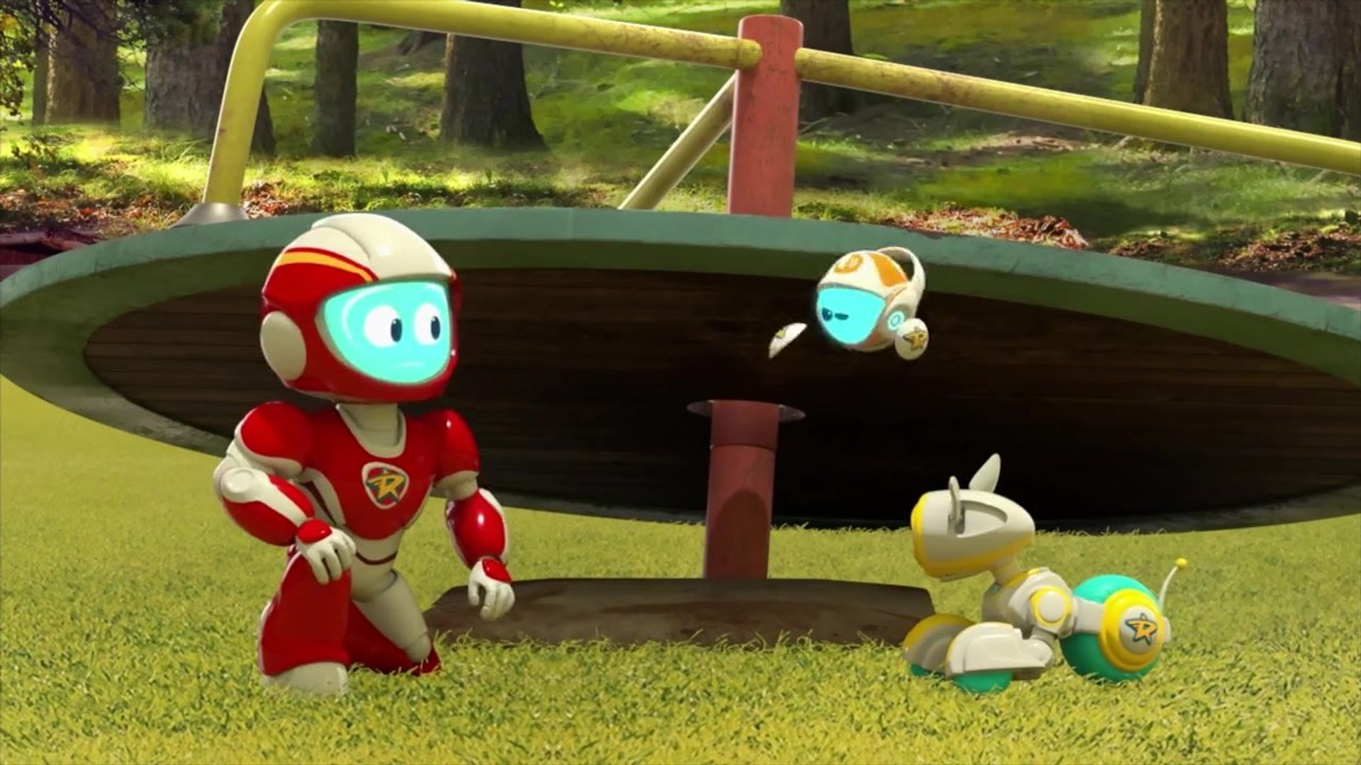 Space Ranger Roger background