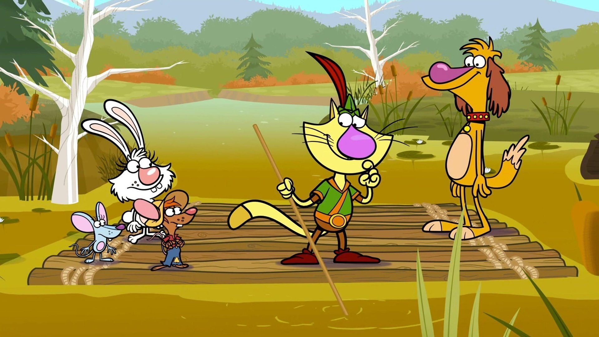 Nature Cat background
