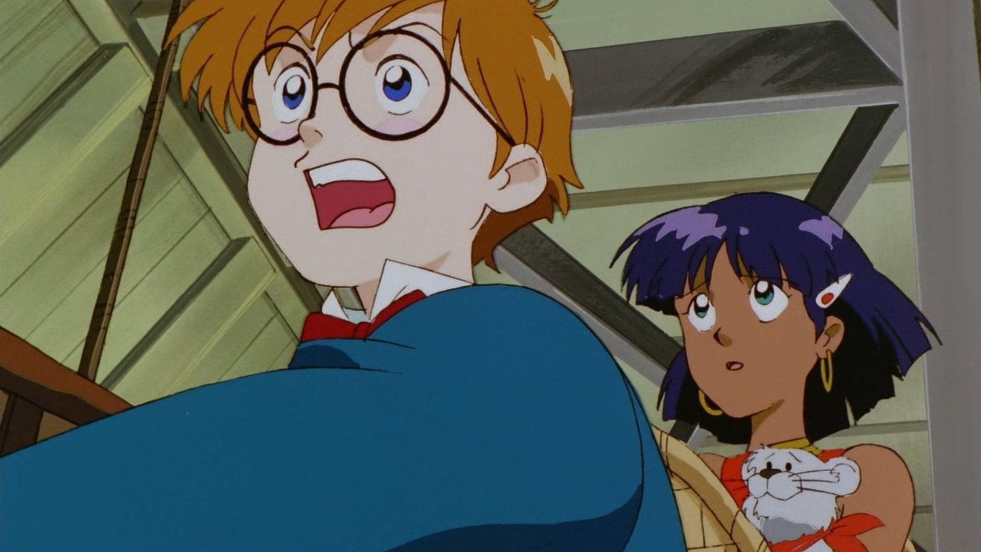 Nadia: The Secret of Blue Water background