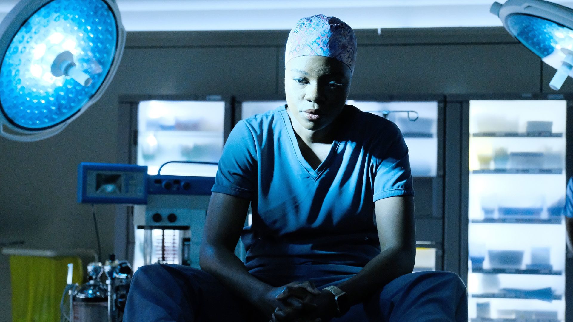 The Resident background
