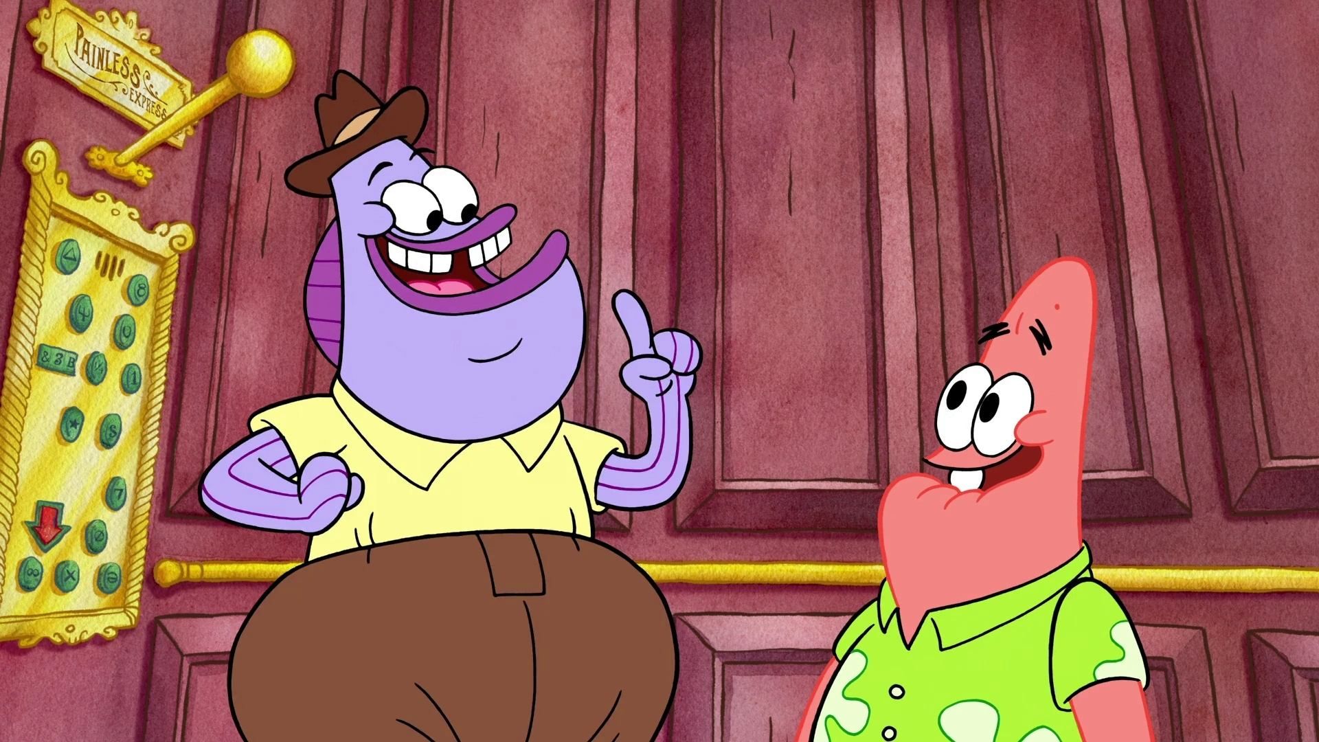 The Patrick Star Show background
