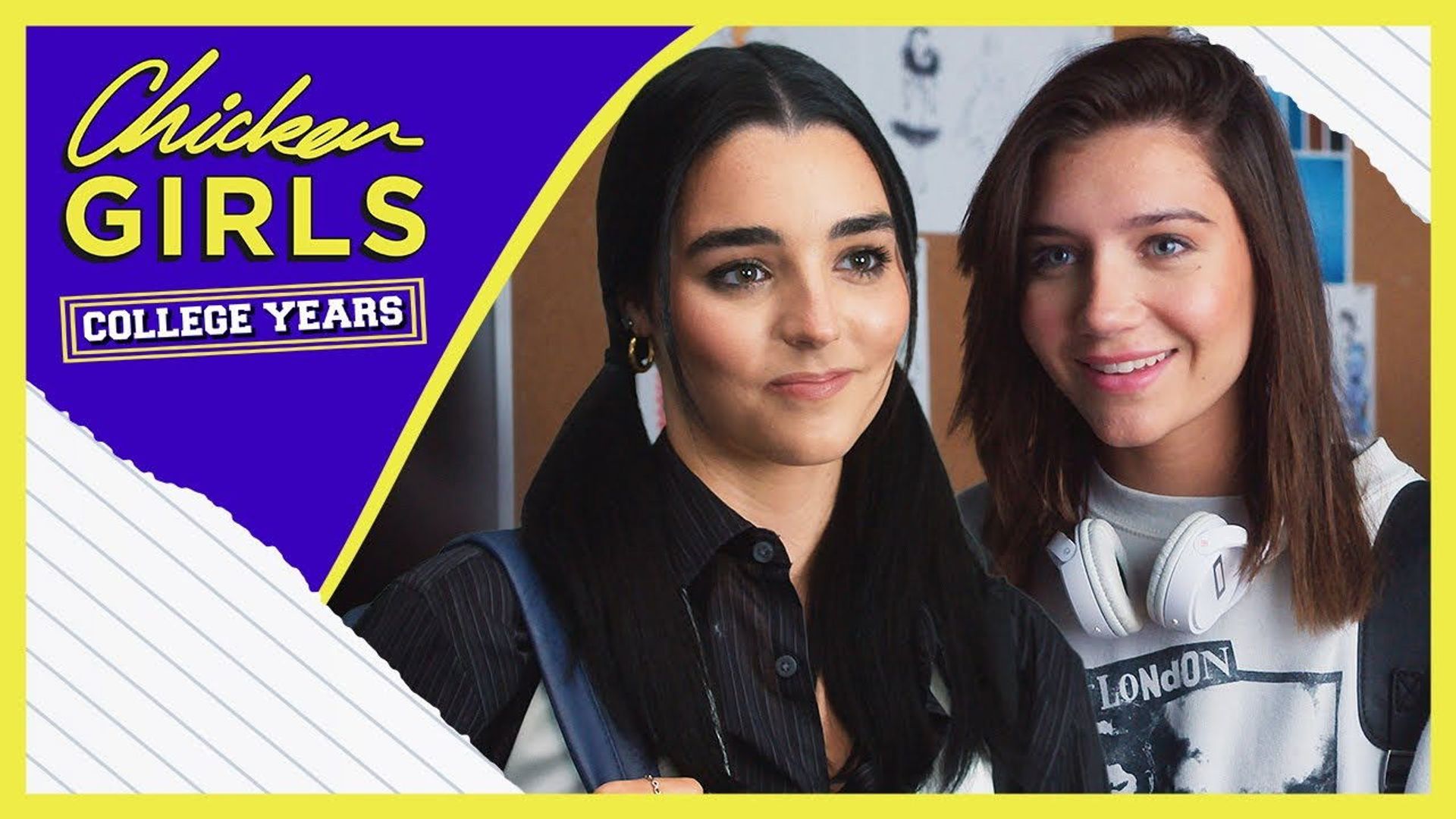 Chicken Girls: College Years background