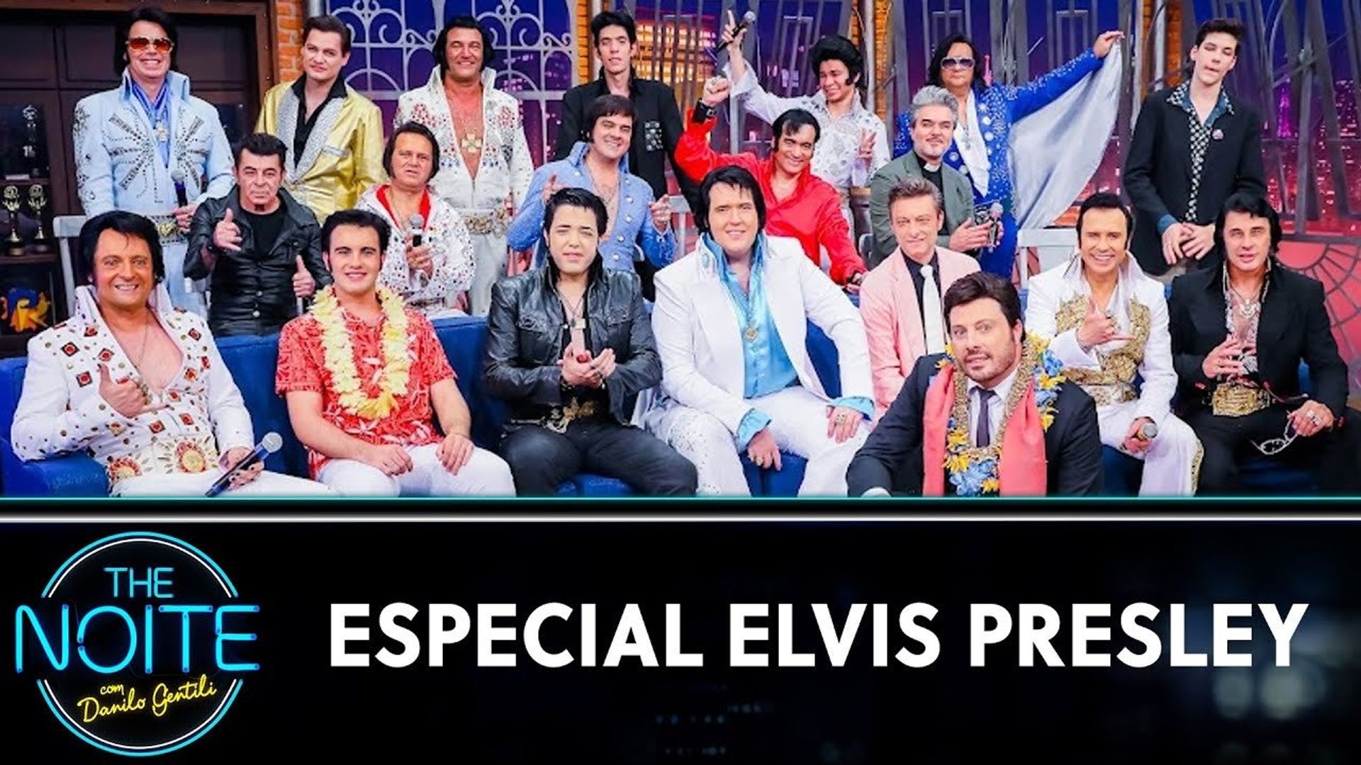 The Noite com Danilo Gentili background