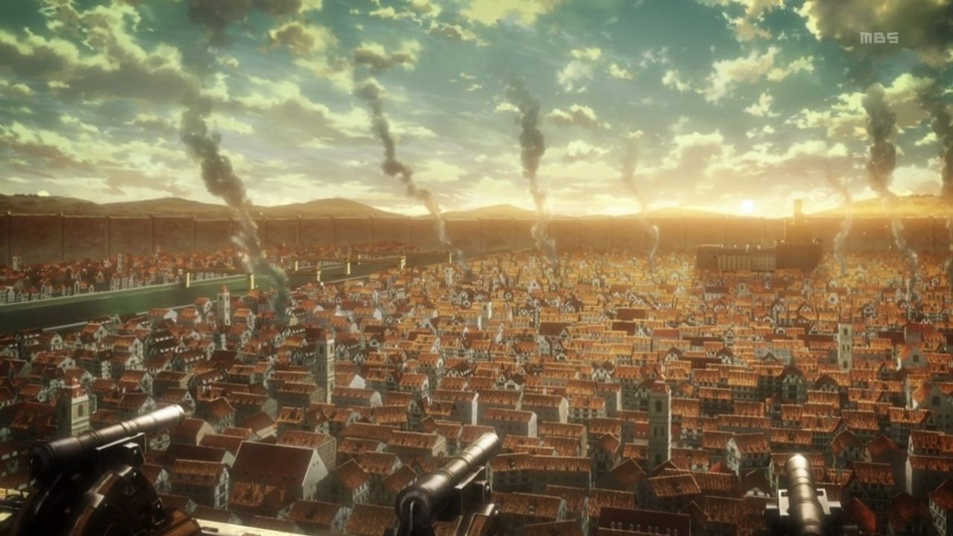 Attack on Titan background