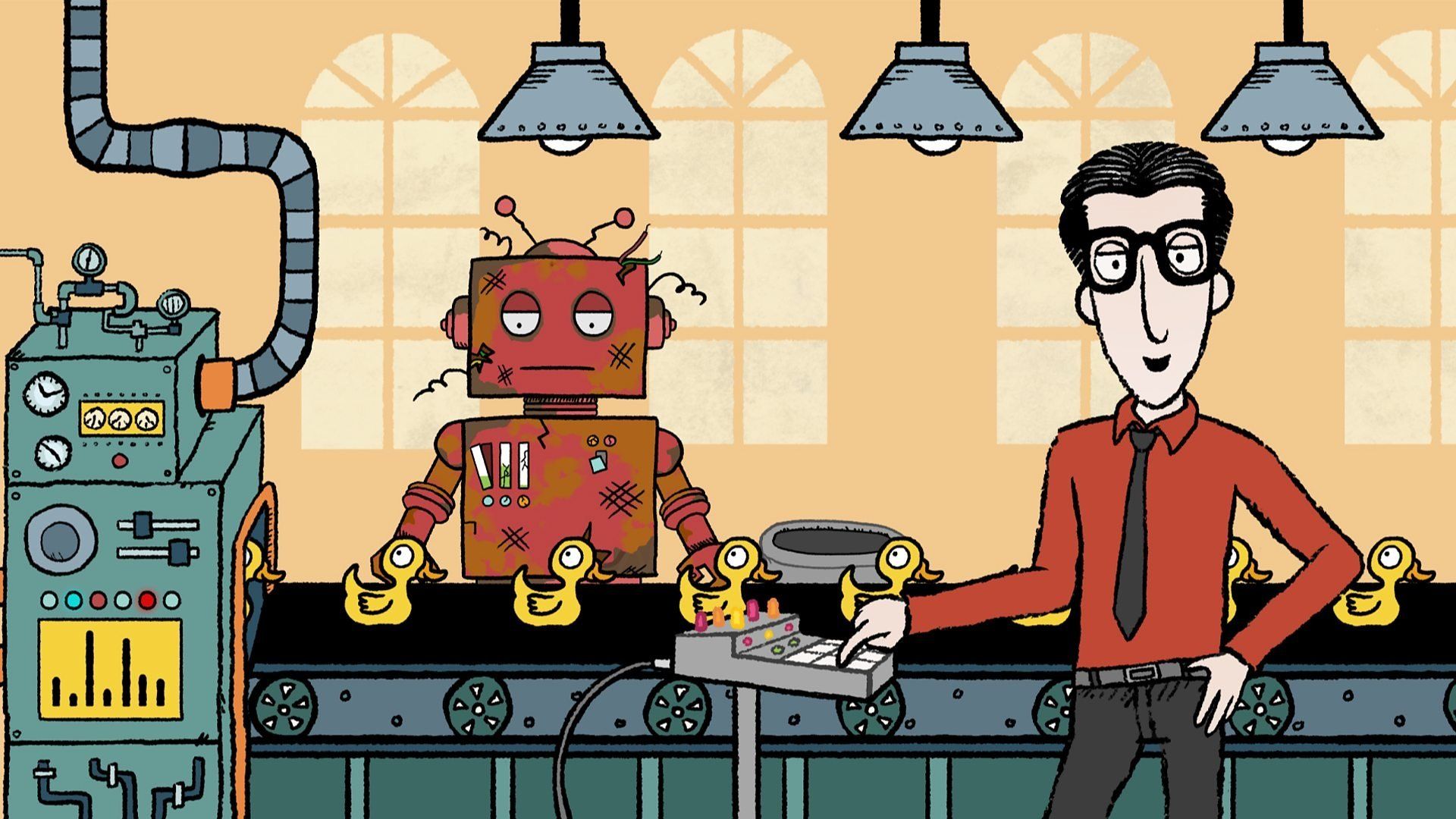 Nick Cope's Popcast background