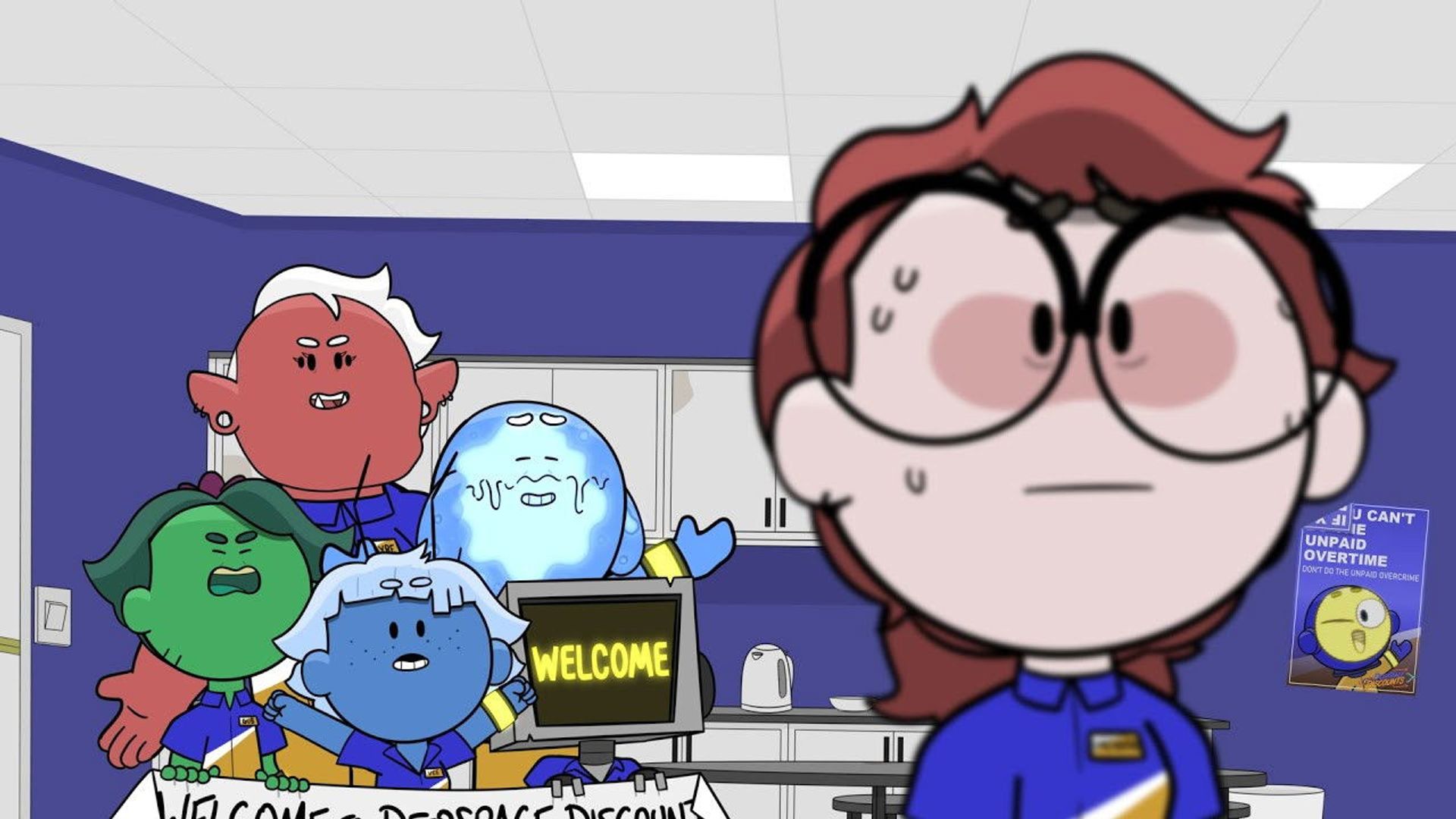 Deep Space Discounts background