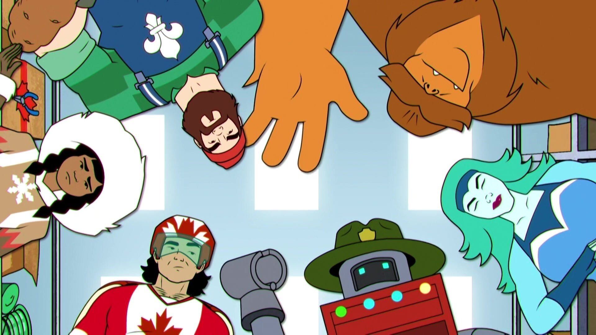 Super Team Canada background