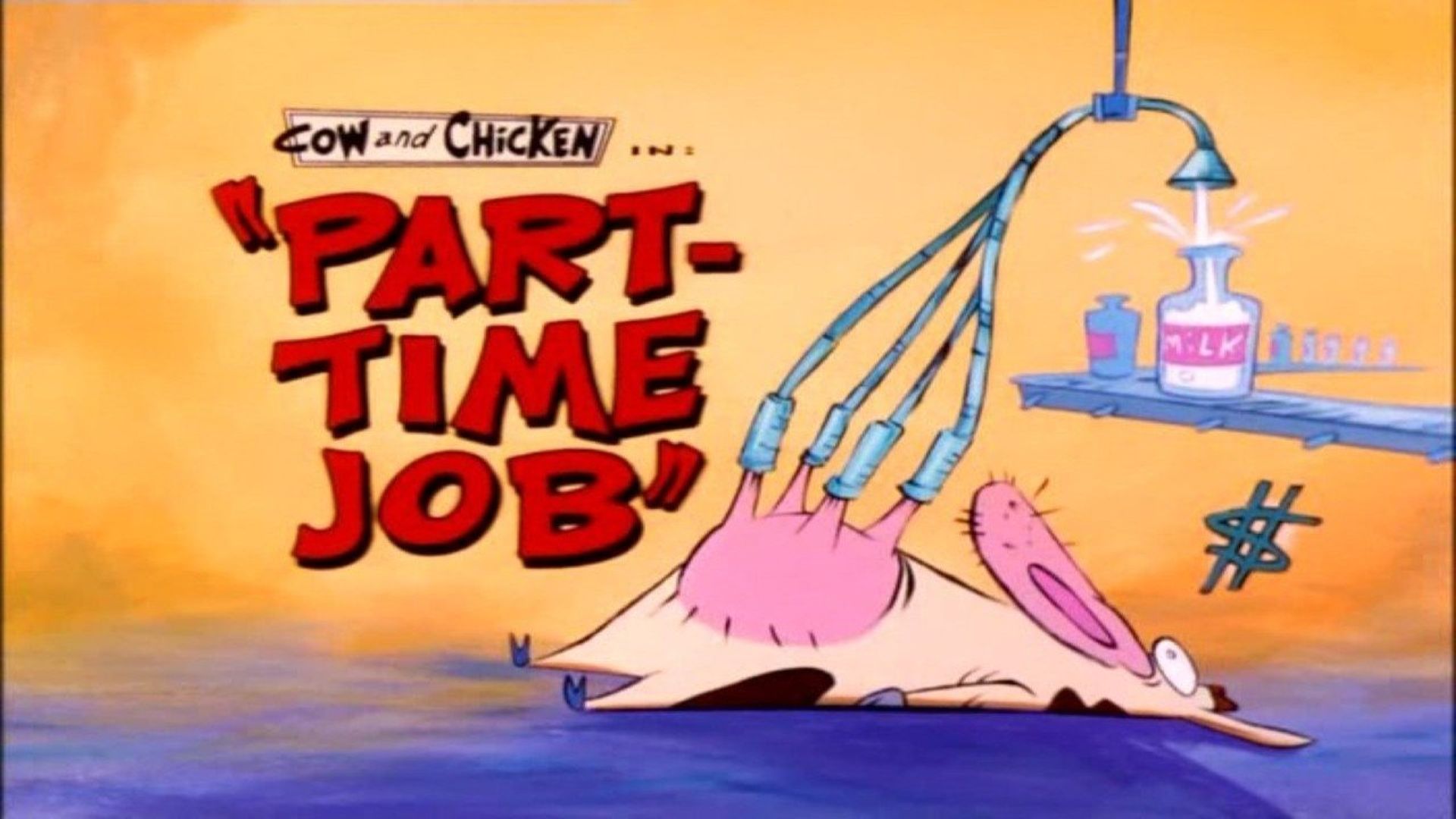 Cow and Chicken background