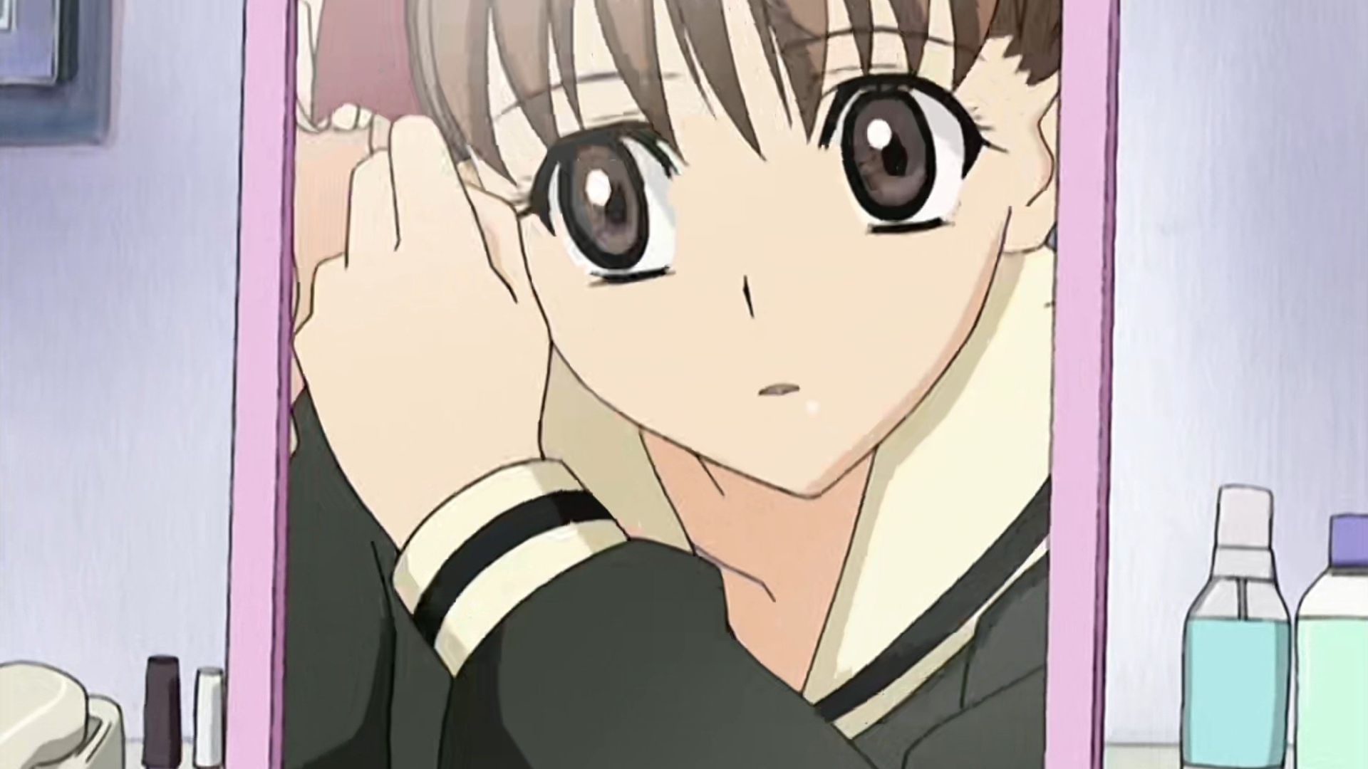Maria Watches Over Us background