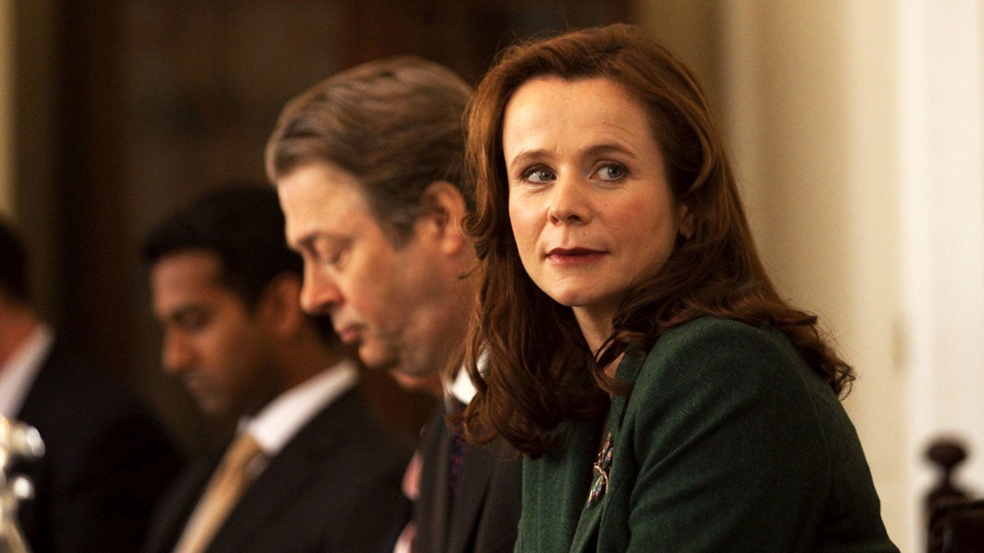 The Politician's Husband background