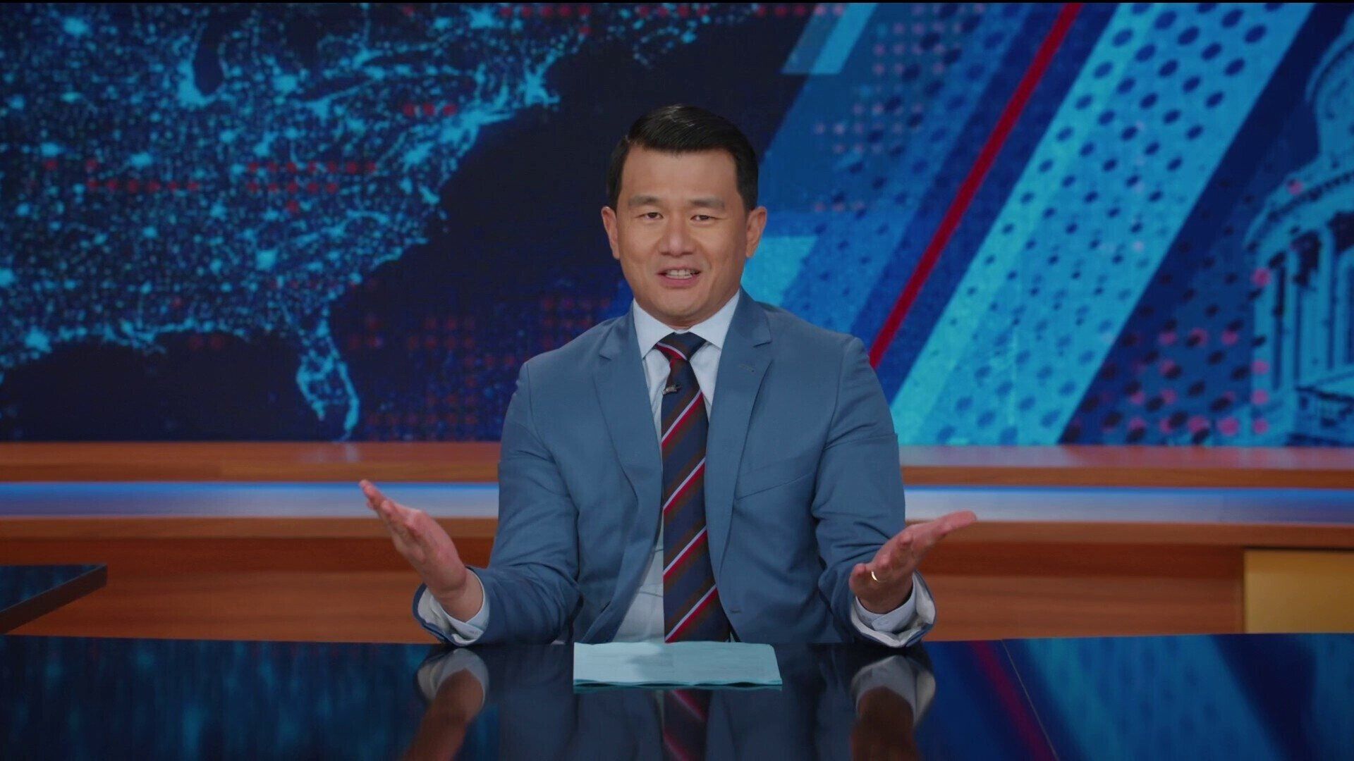 The Daily Show background
