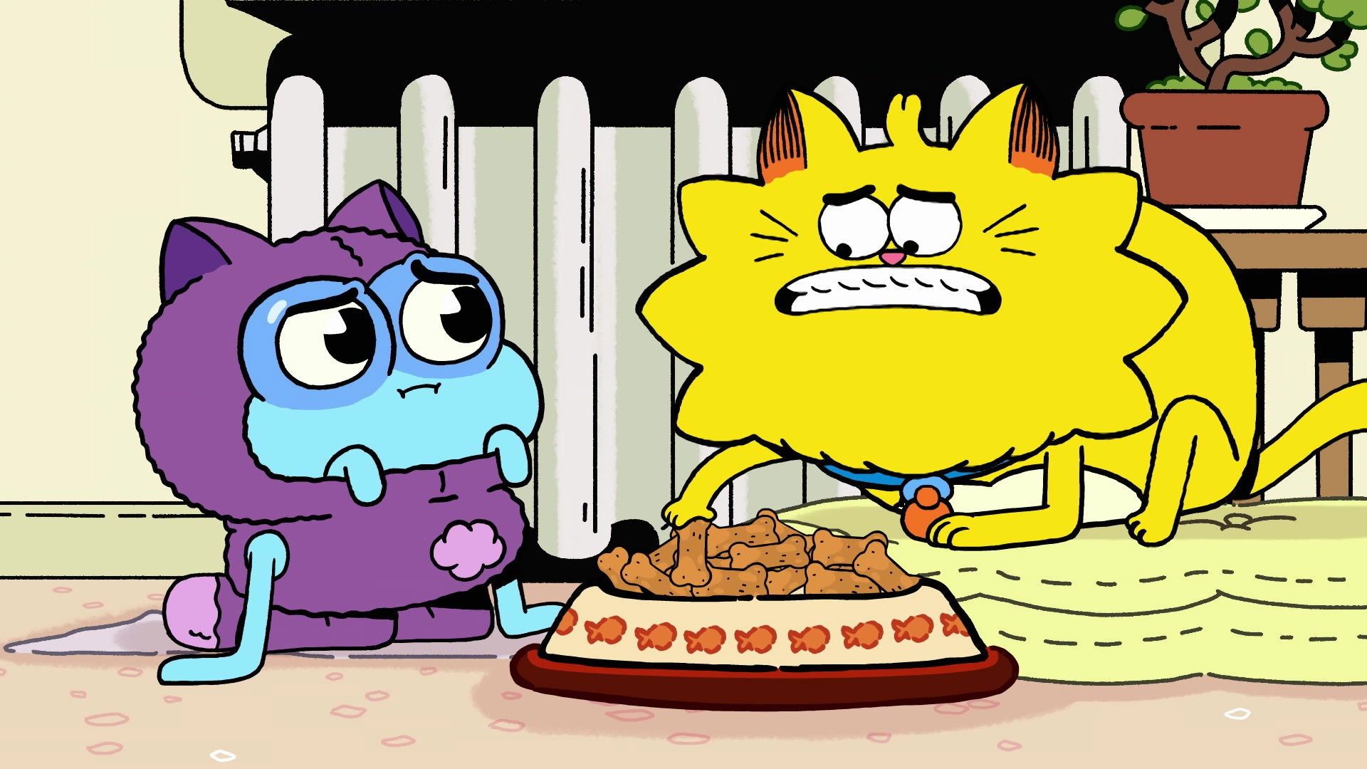 Counterfeit Cat background