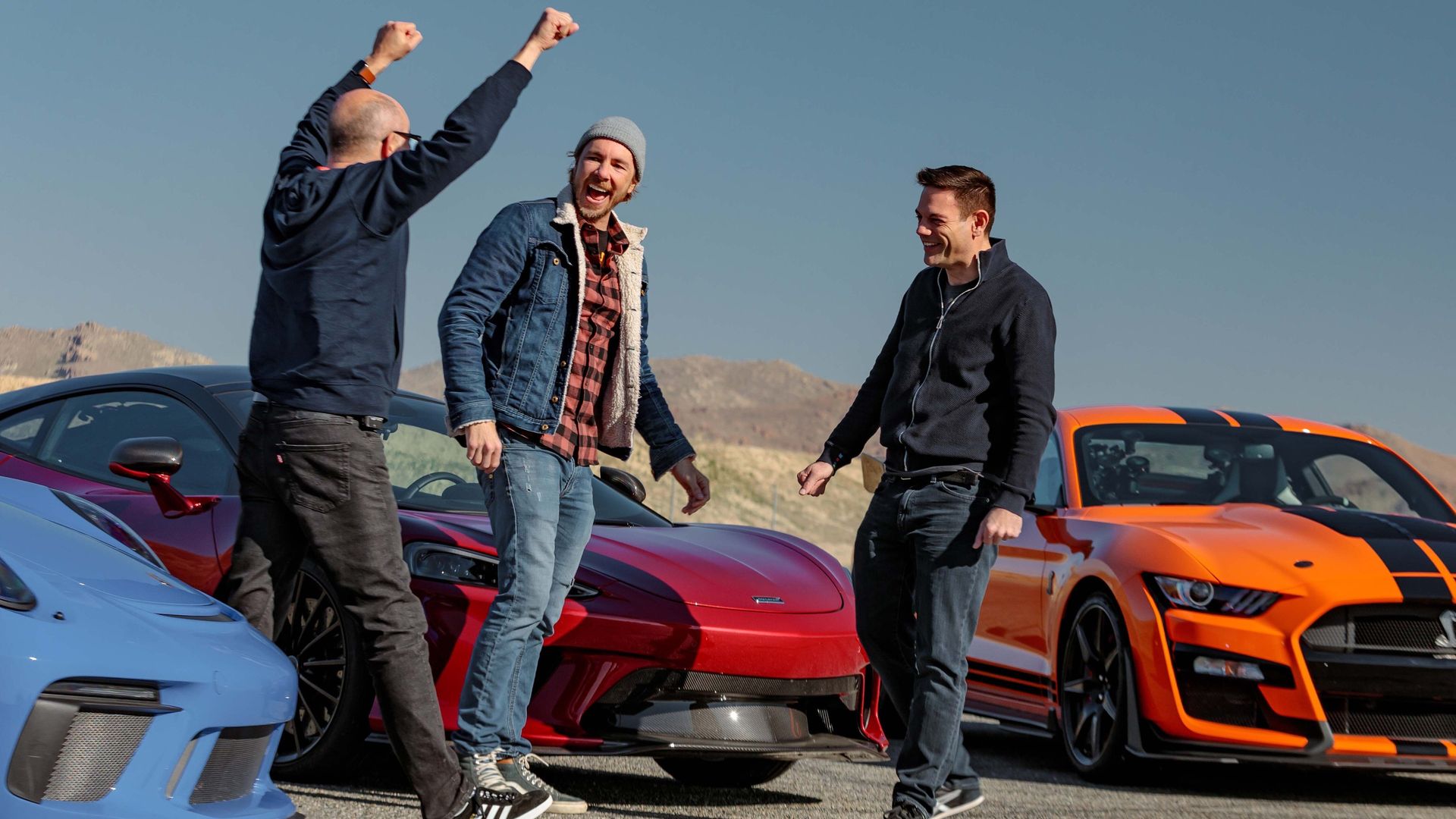 Top Gear America background